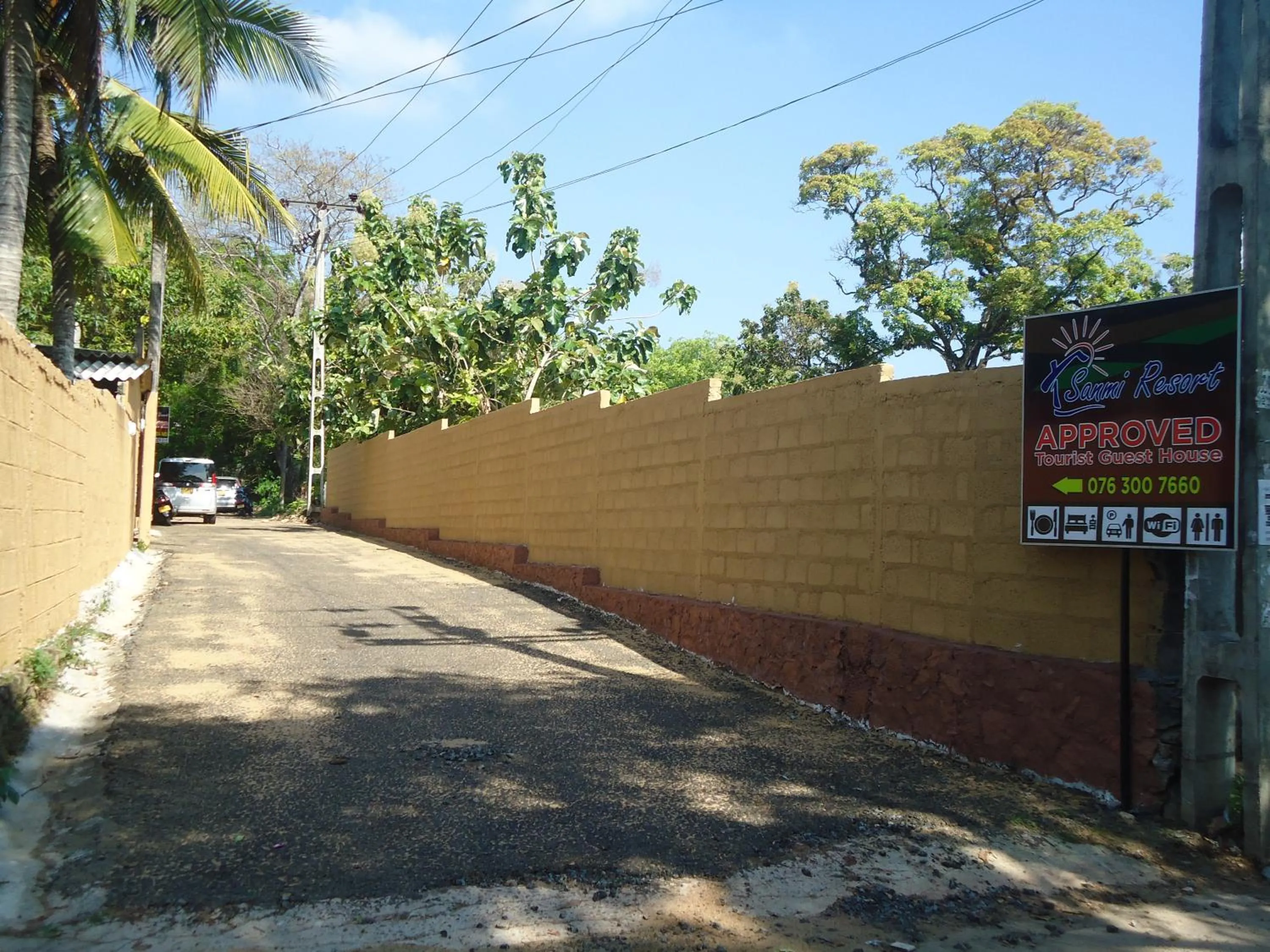 Street view in New Sanmi Resort