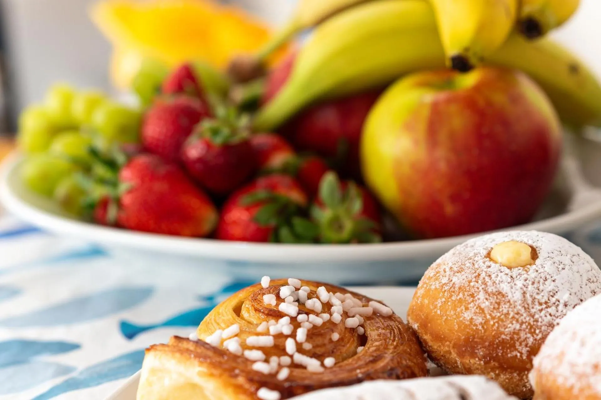 Breakfast in La Meridiana Hotel