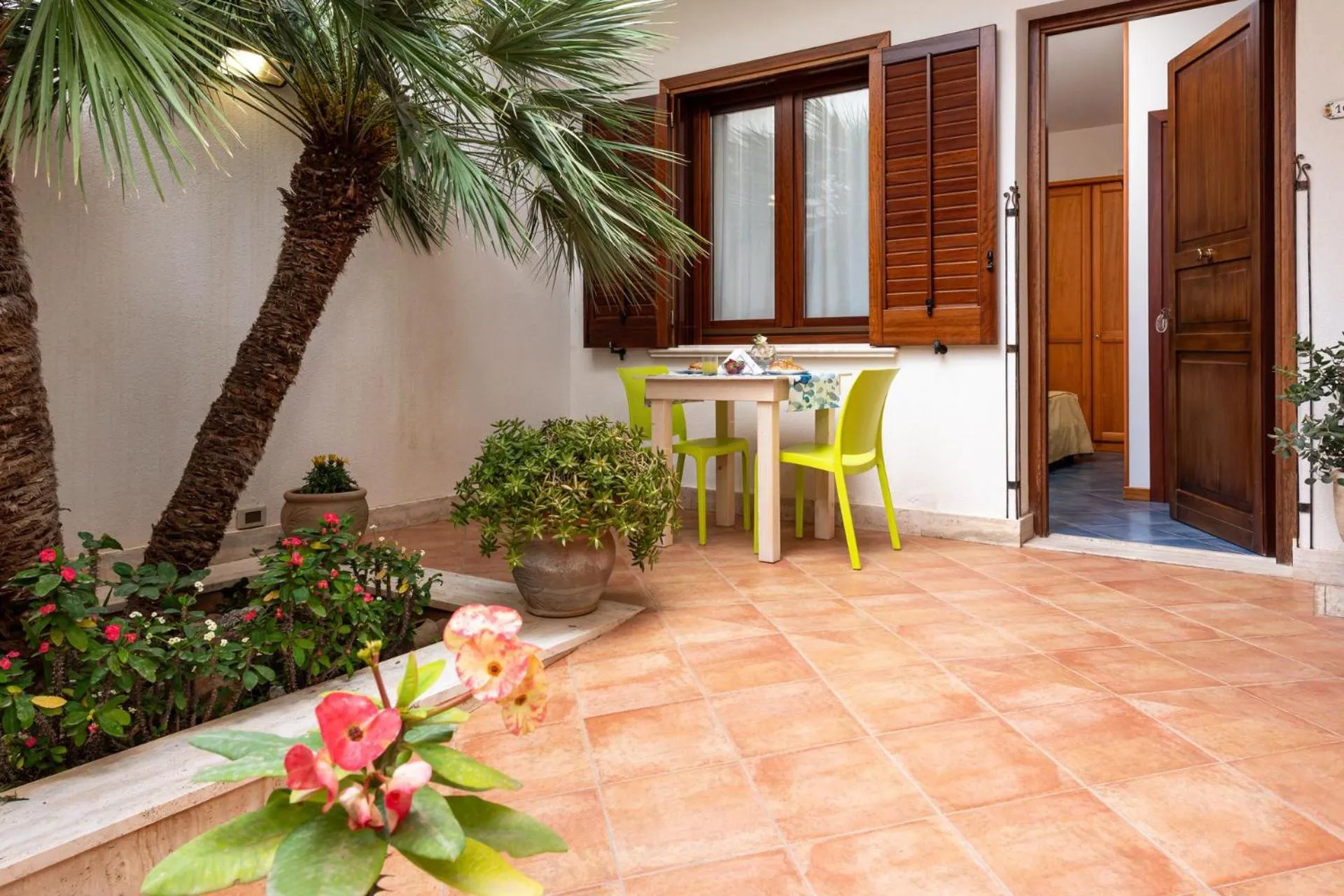 Property building in La Meridiana Hotel