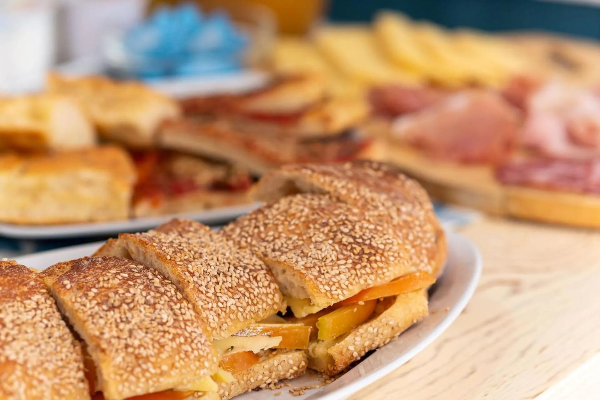 Breakfast in La Meridiana Hotel