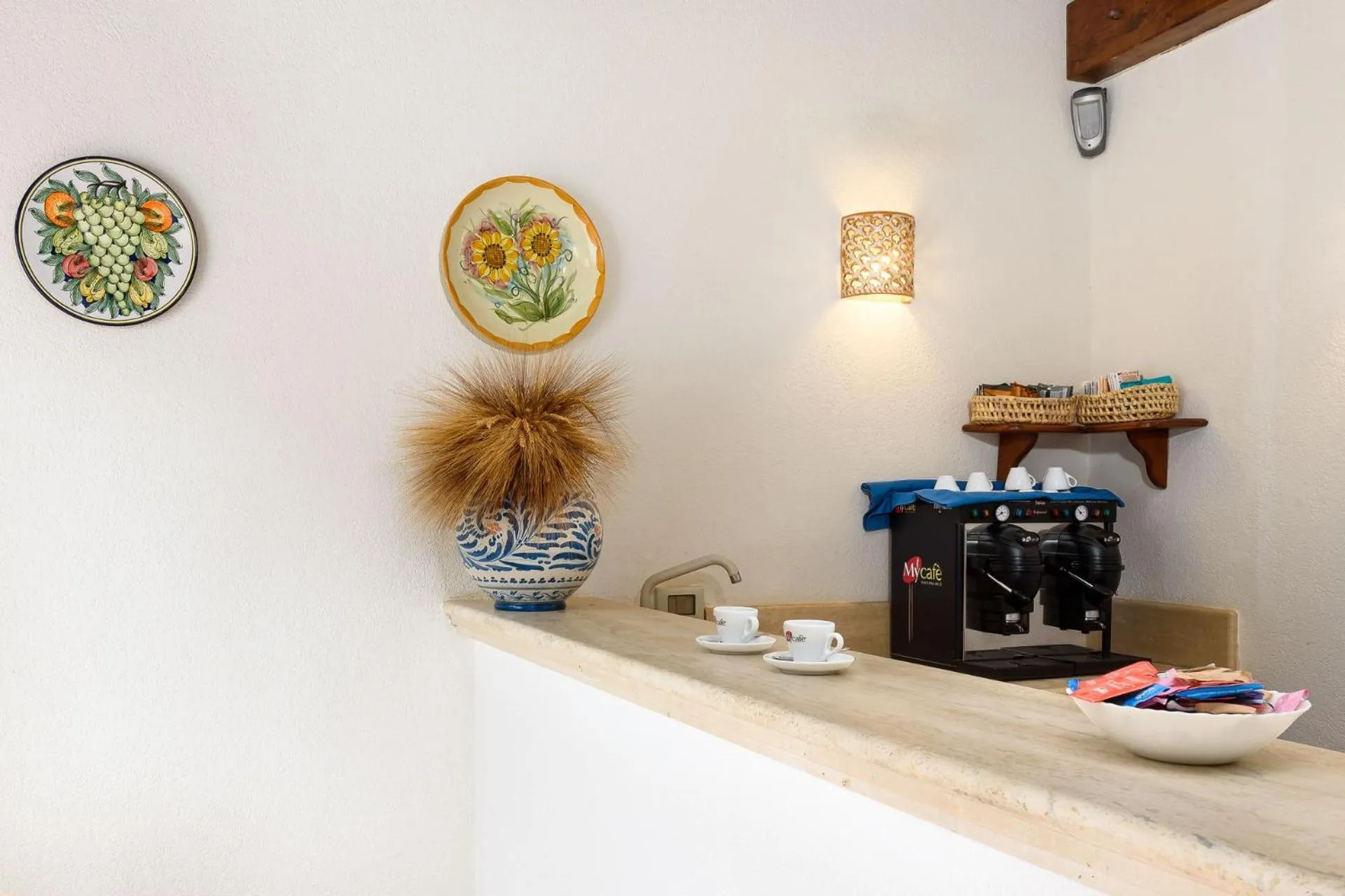 Breakfast in La Meridiana Hotel