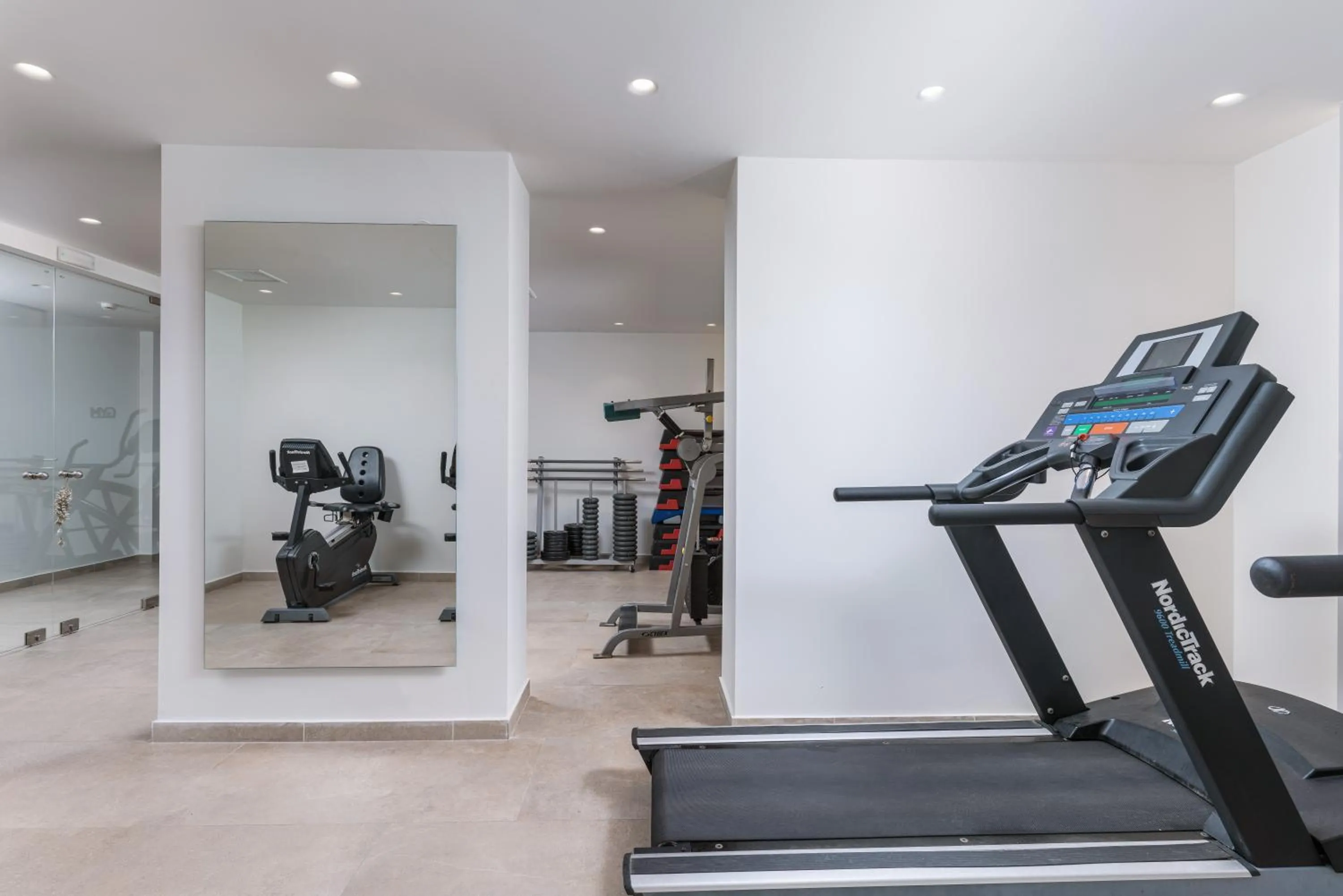 Fitness centre/facilities in Meltemi Blu - Adults Only