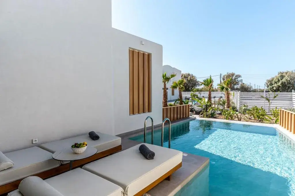 Deluxe Double Room with Terrace and Individual Pool in Meltemi Blu - Adults Only Deluxe Double Room with Terrace and Individual Pool in Meltemi Blu - Adults Only