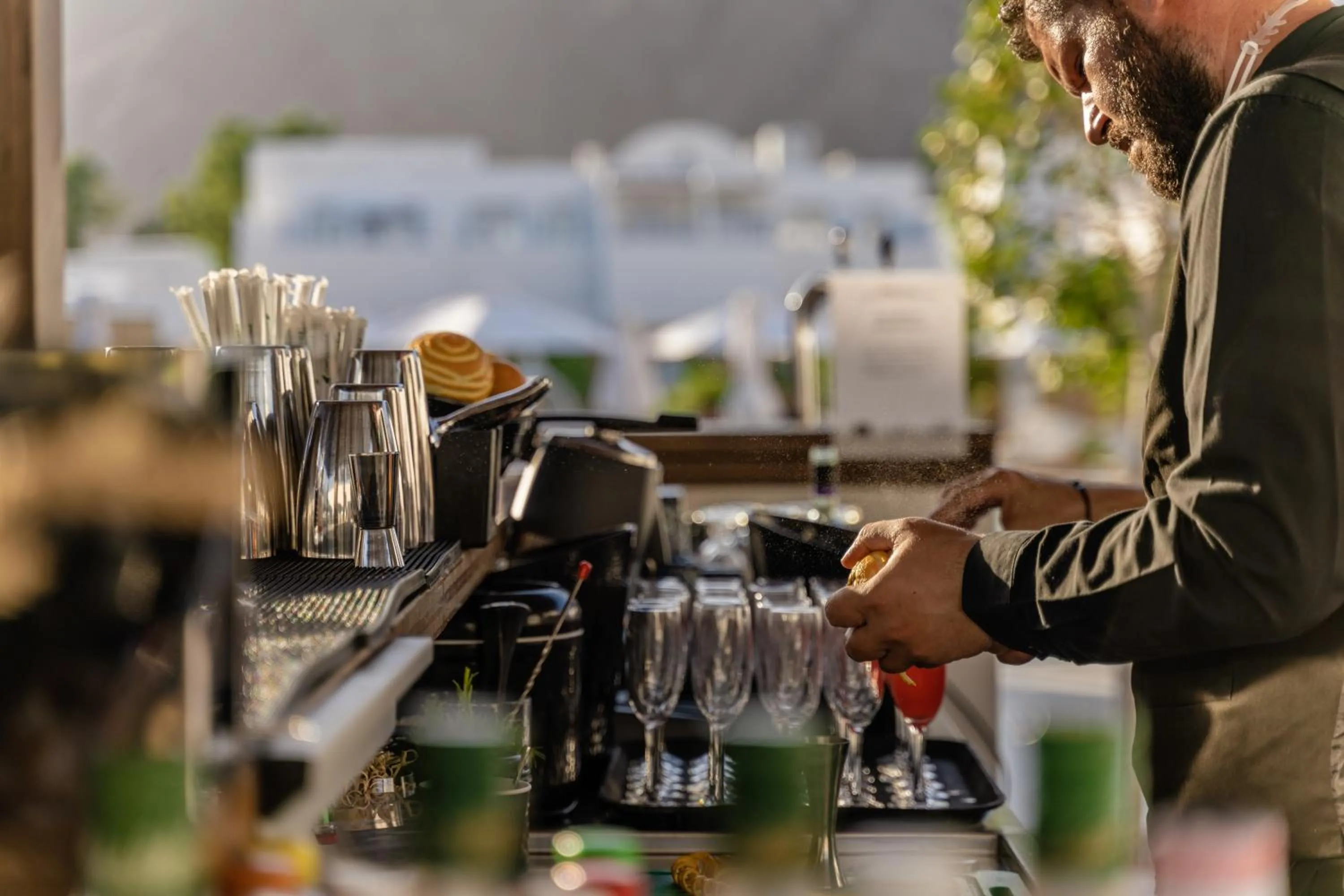 Lounge or bar in Meltemi Blu - Adults Only