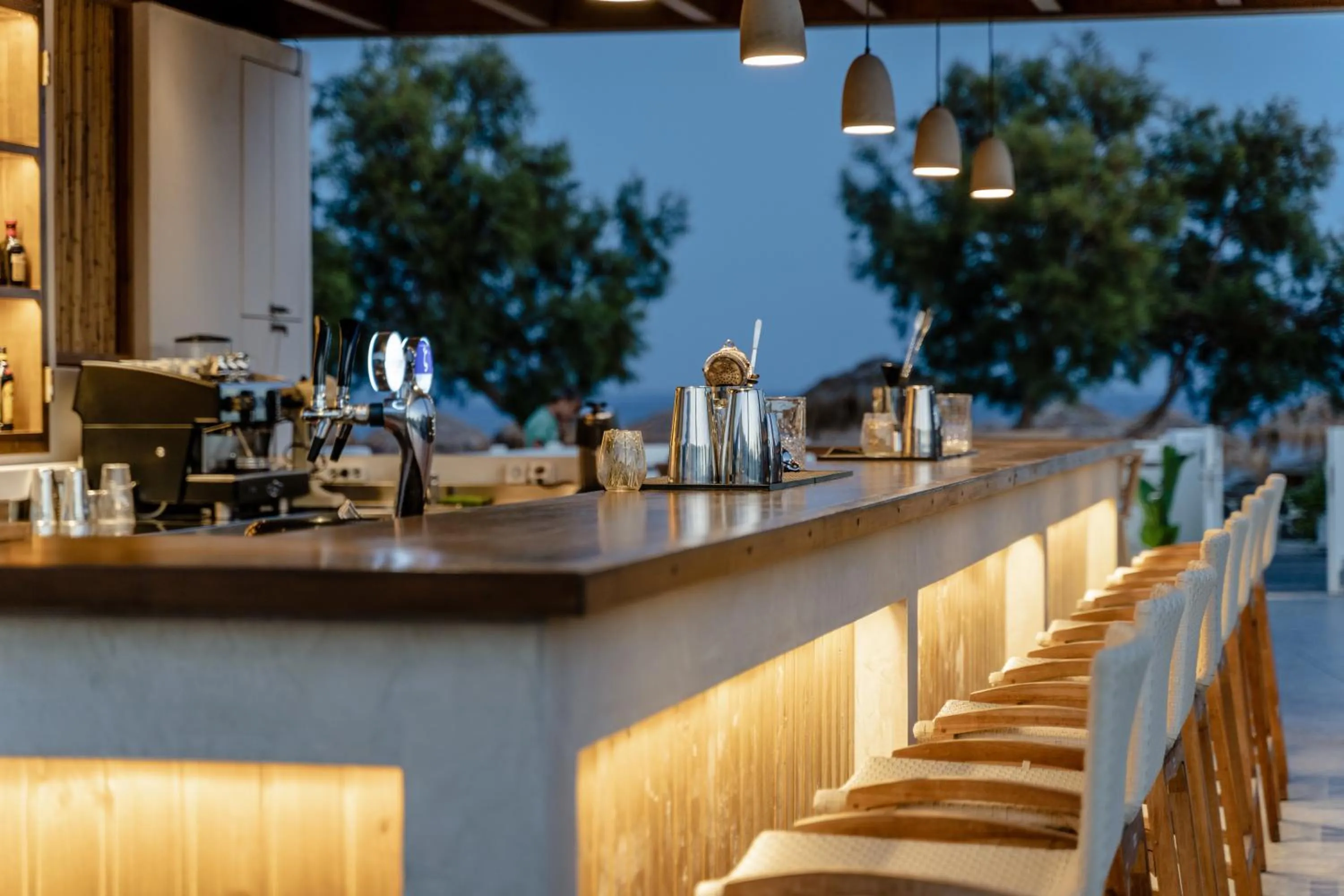 Lounge or bar in Meltemi Blu - Adults Only