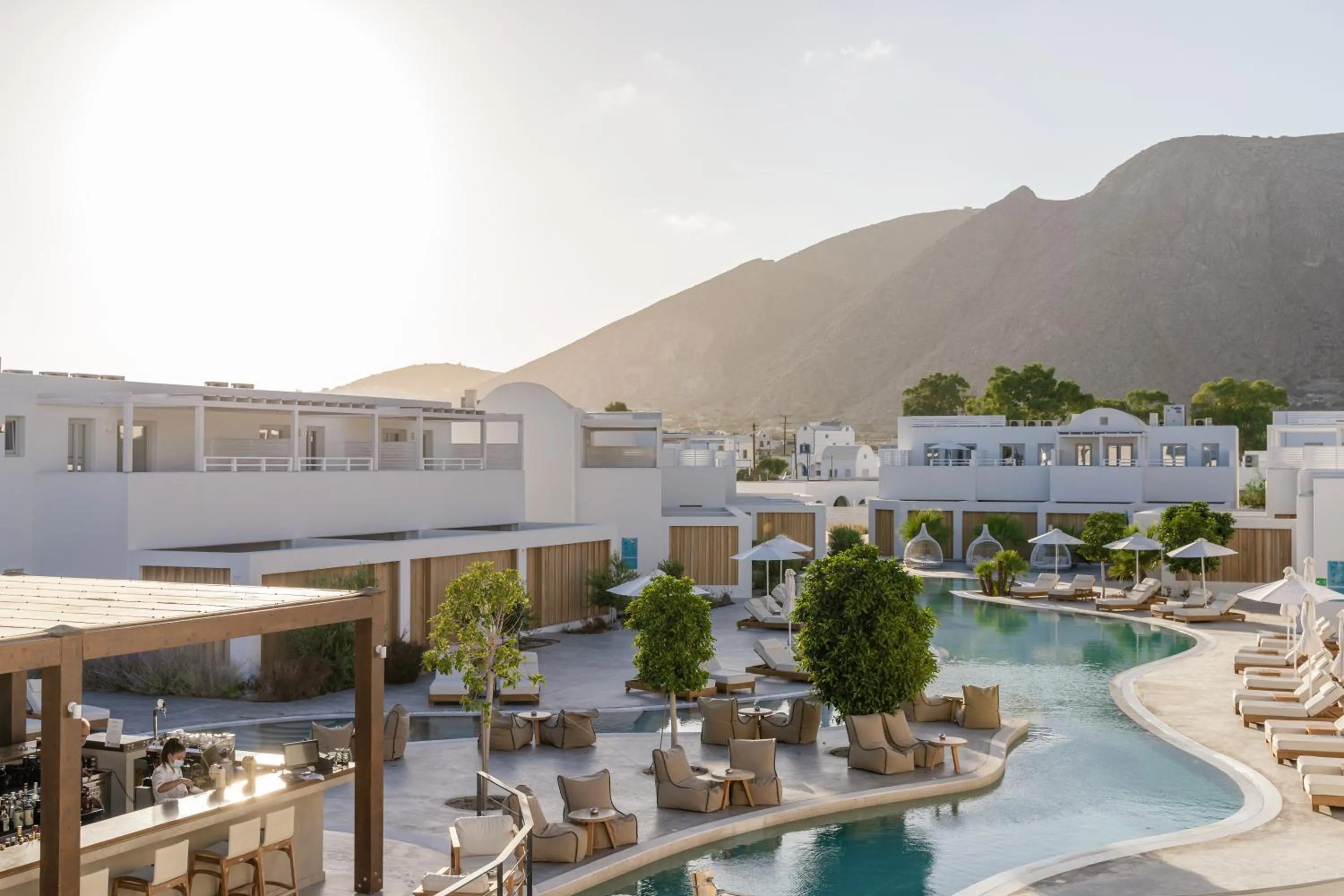 Lounge or bar in Meltemi Blu - Adults Only