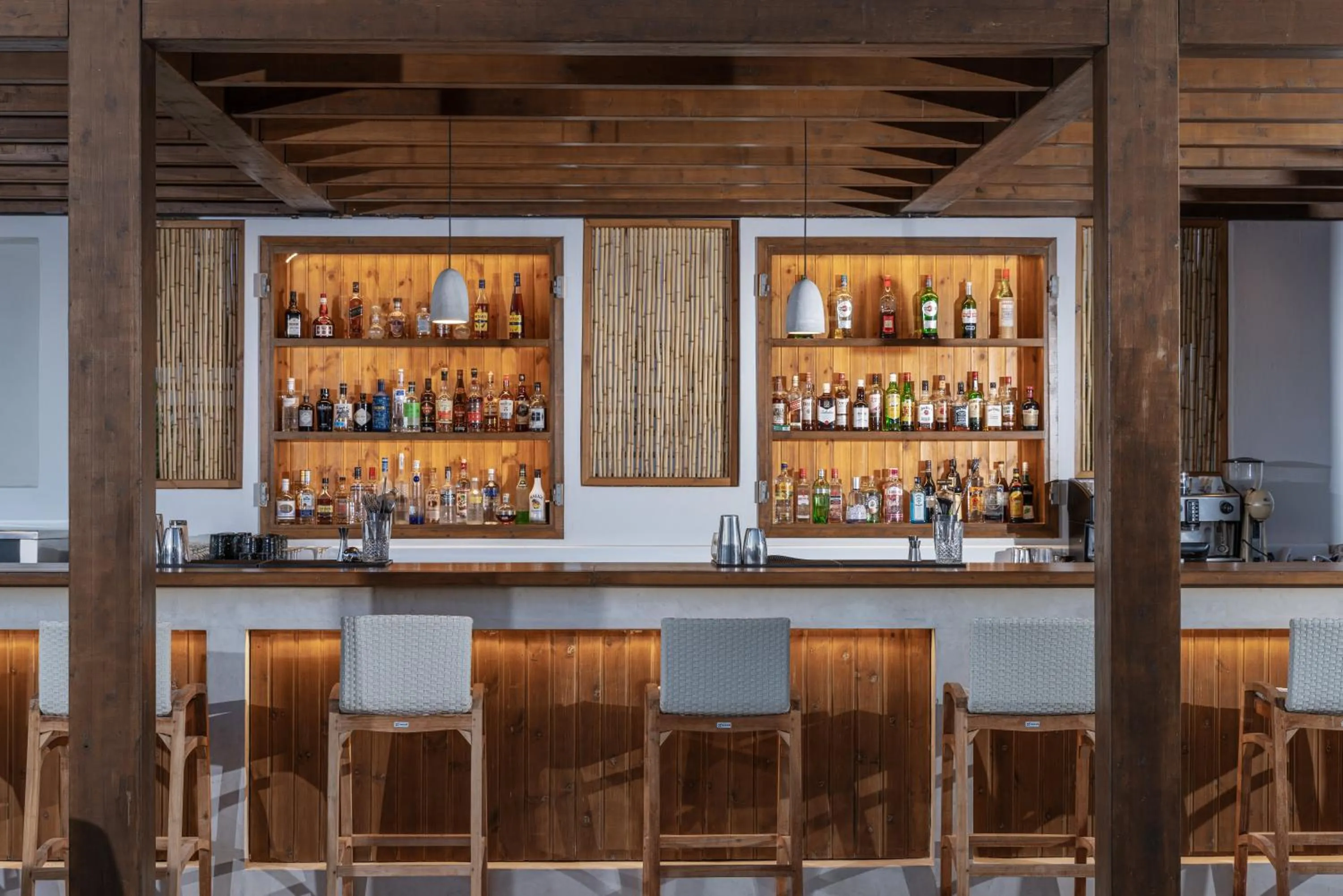 Lounge or bar in Meltemi Blu - Adults Only