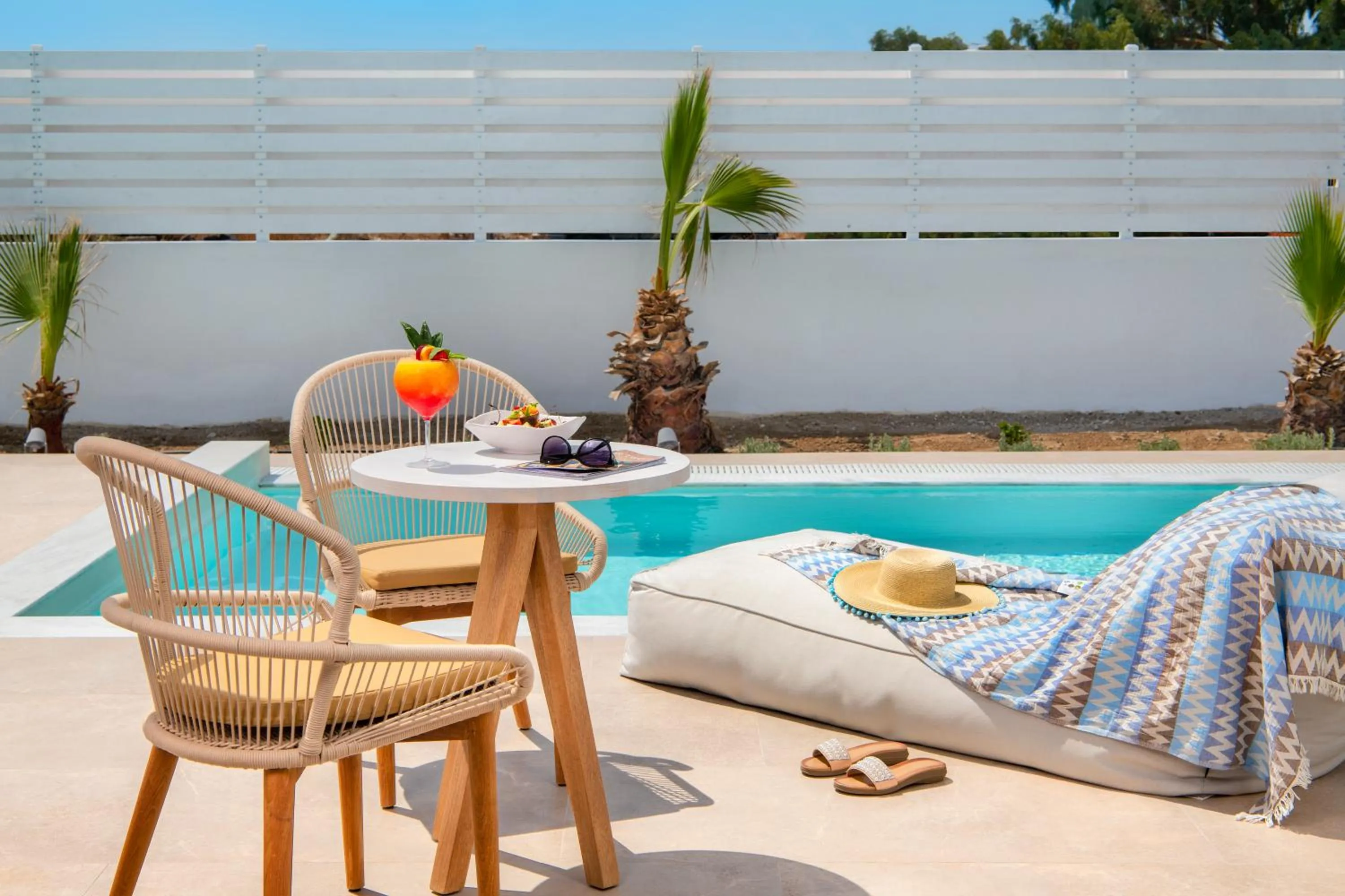 Balcony/Terrace in Meltemi Blu - Adults Only