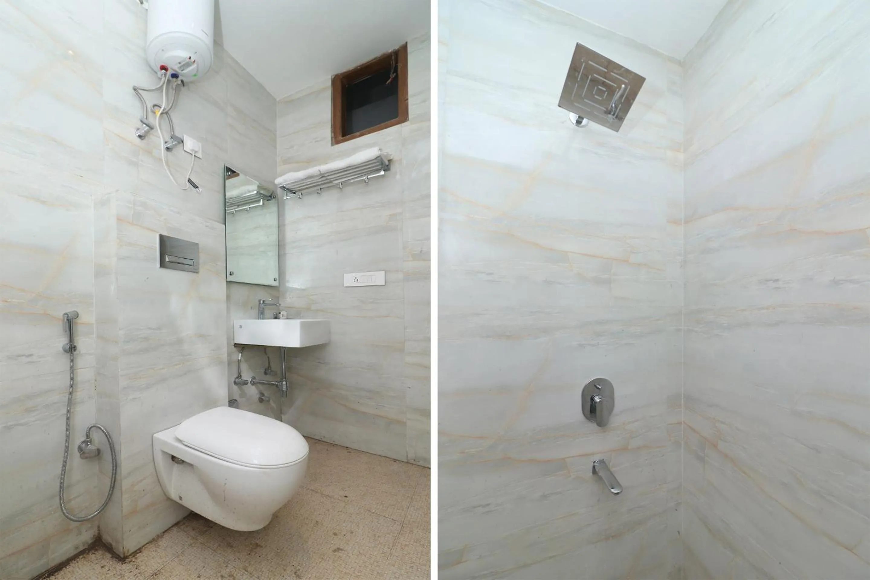 Bathroom in Hotel O Brent wood