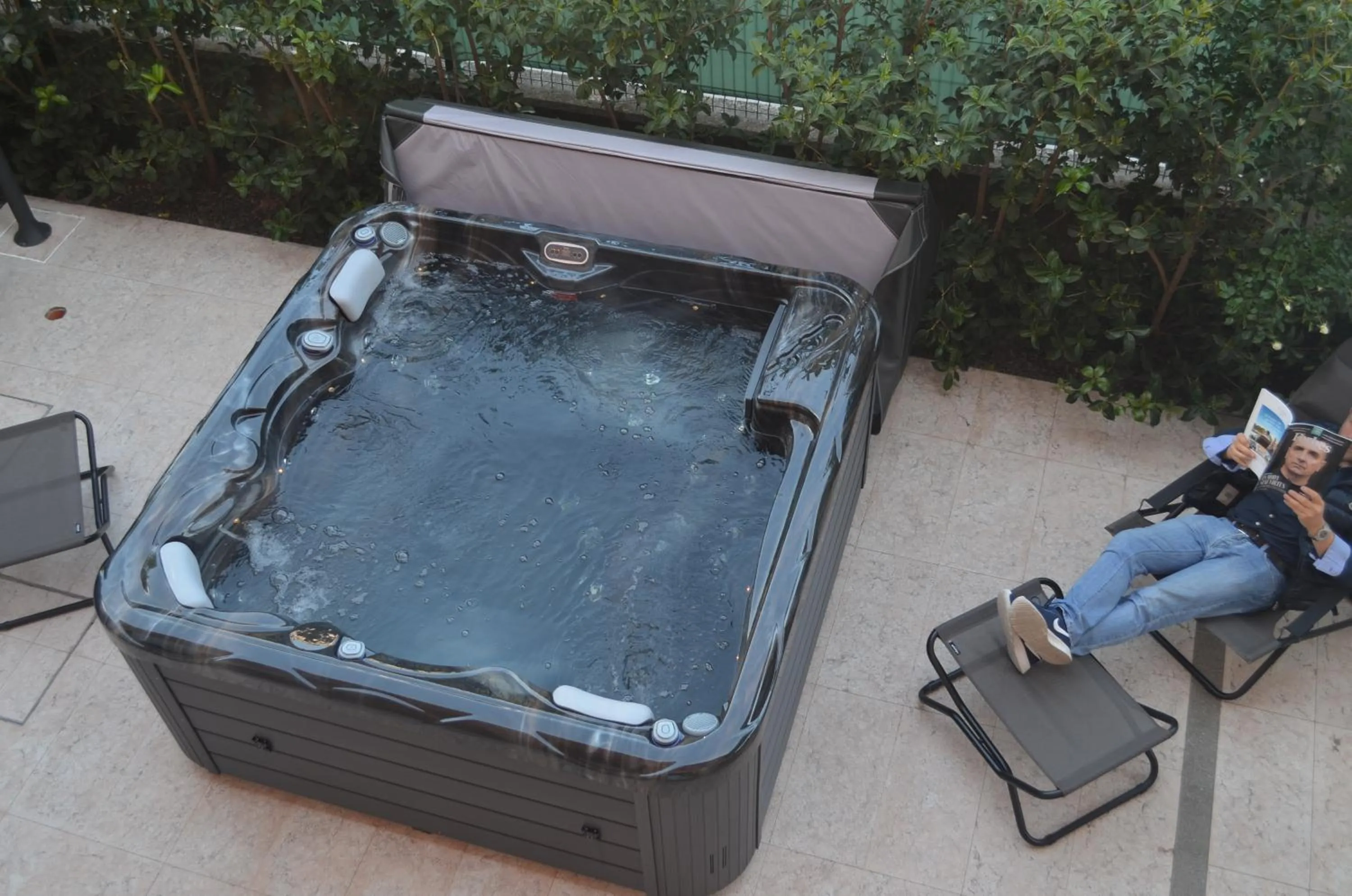 Hot Tub in Antica Pusterla Relais de Charme