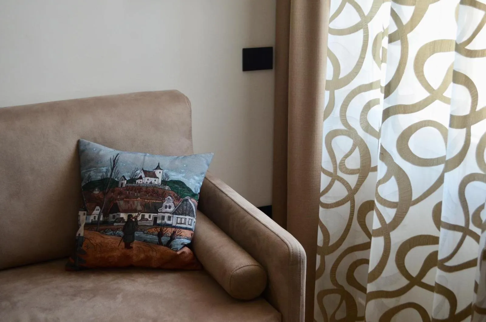 Decorative detail in Antica Pusterla Relais de Charme