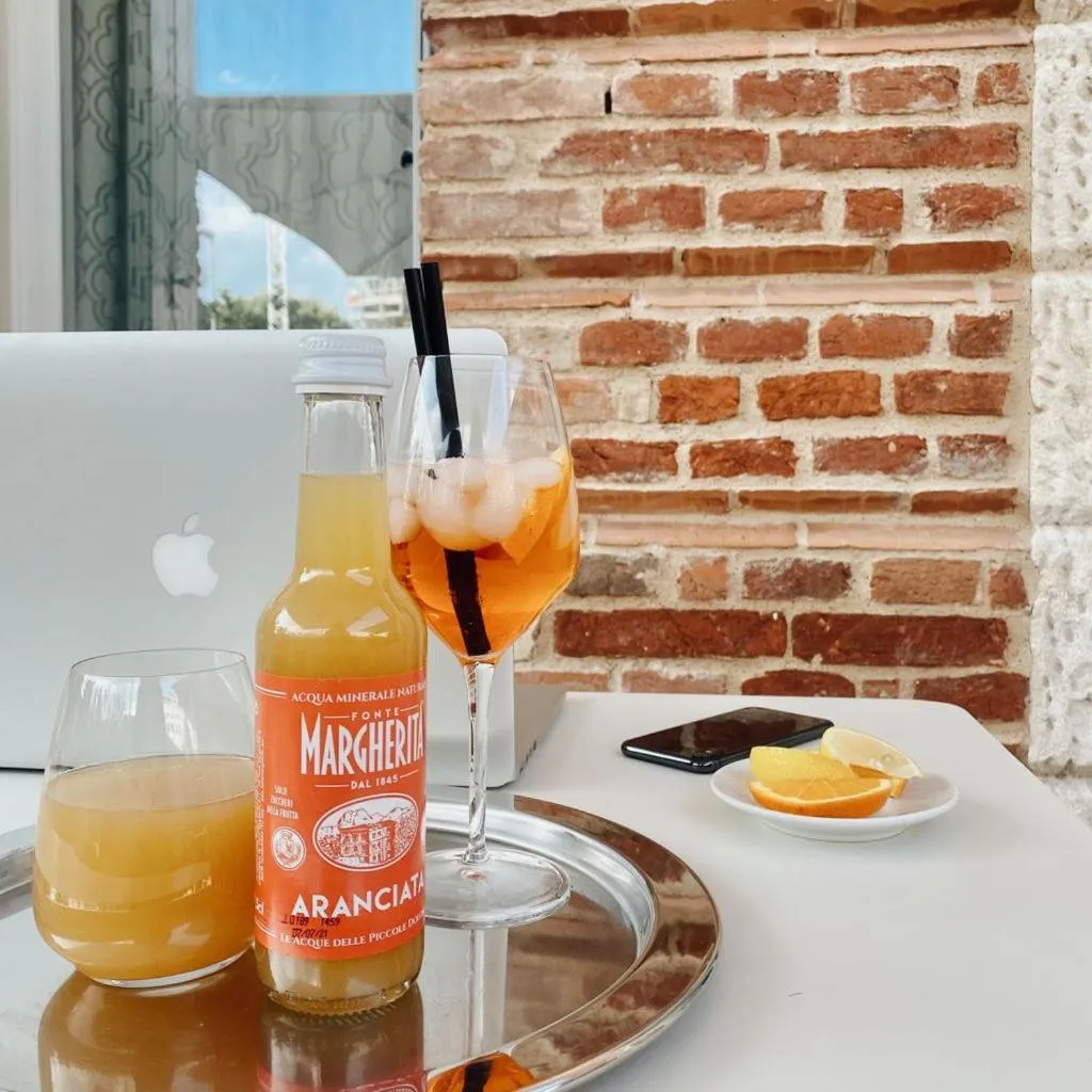 Lounge or bar in Antica Pusterla Relais de Charme