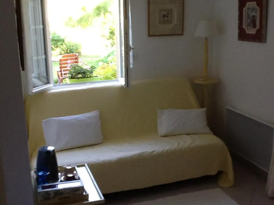 Seating area, Bed in Domaine de la Botterie