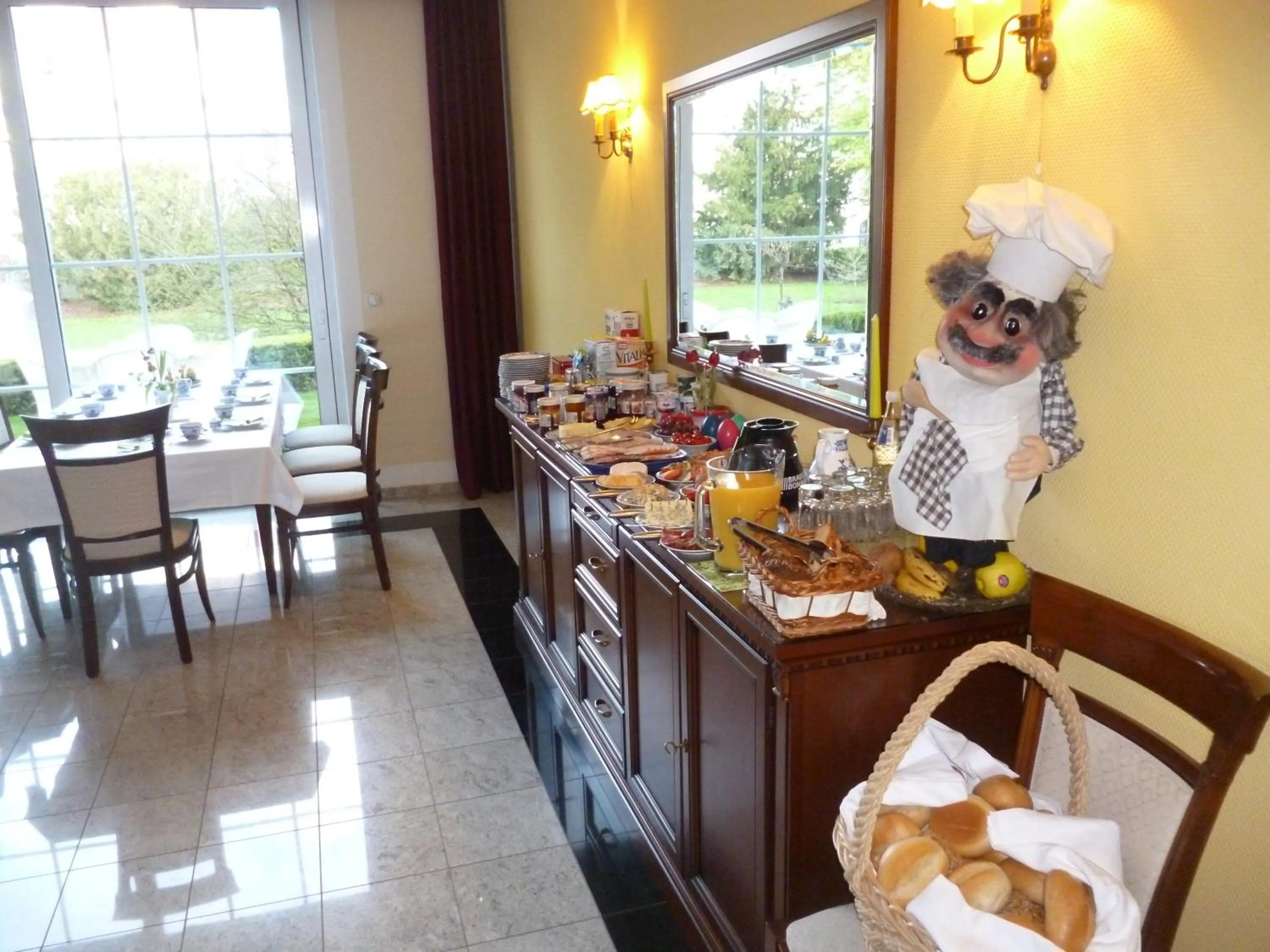 Dining area in Hotel Villa Wittstock
