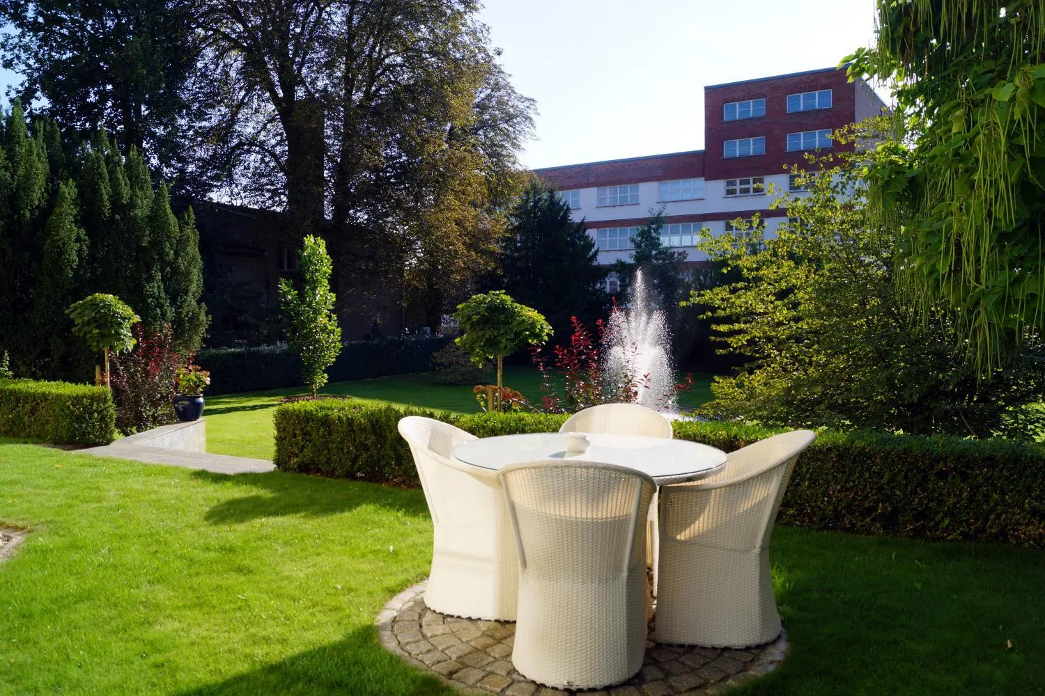 Garden in Hotel Villa Wittstock