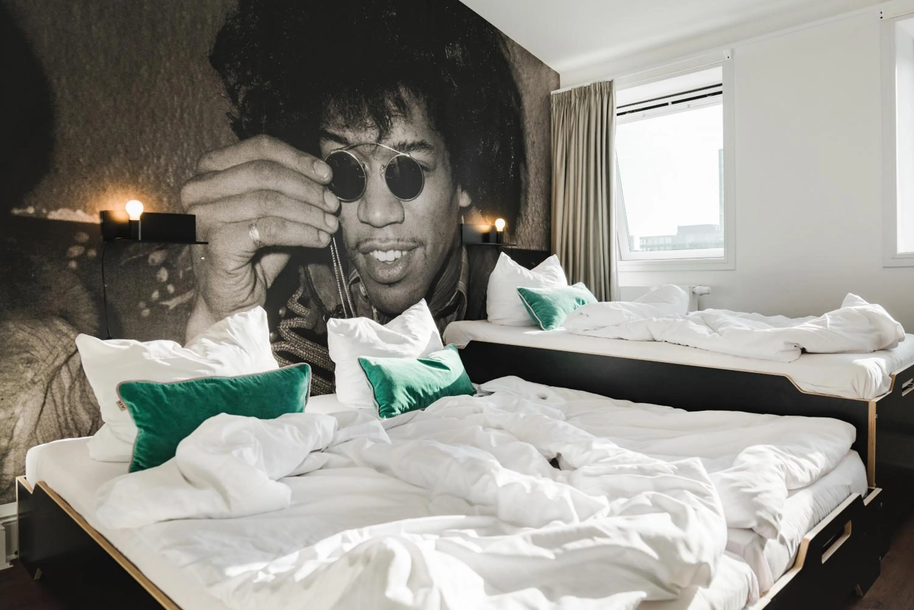 Bed in Pyjama Park St Pauli Hotel und Hostel