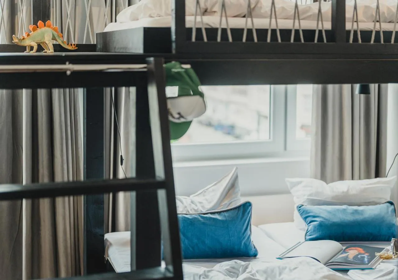 Bed in Pyjama Park St Pauli Hotel und Hostel