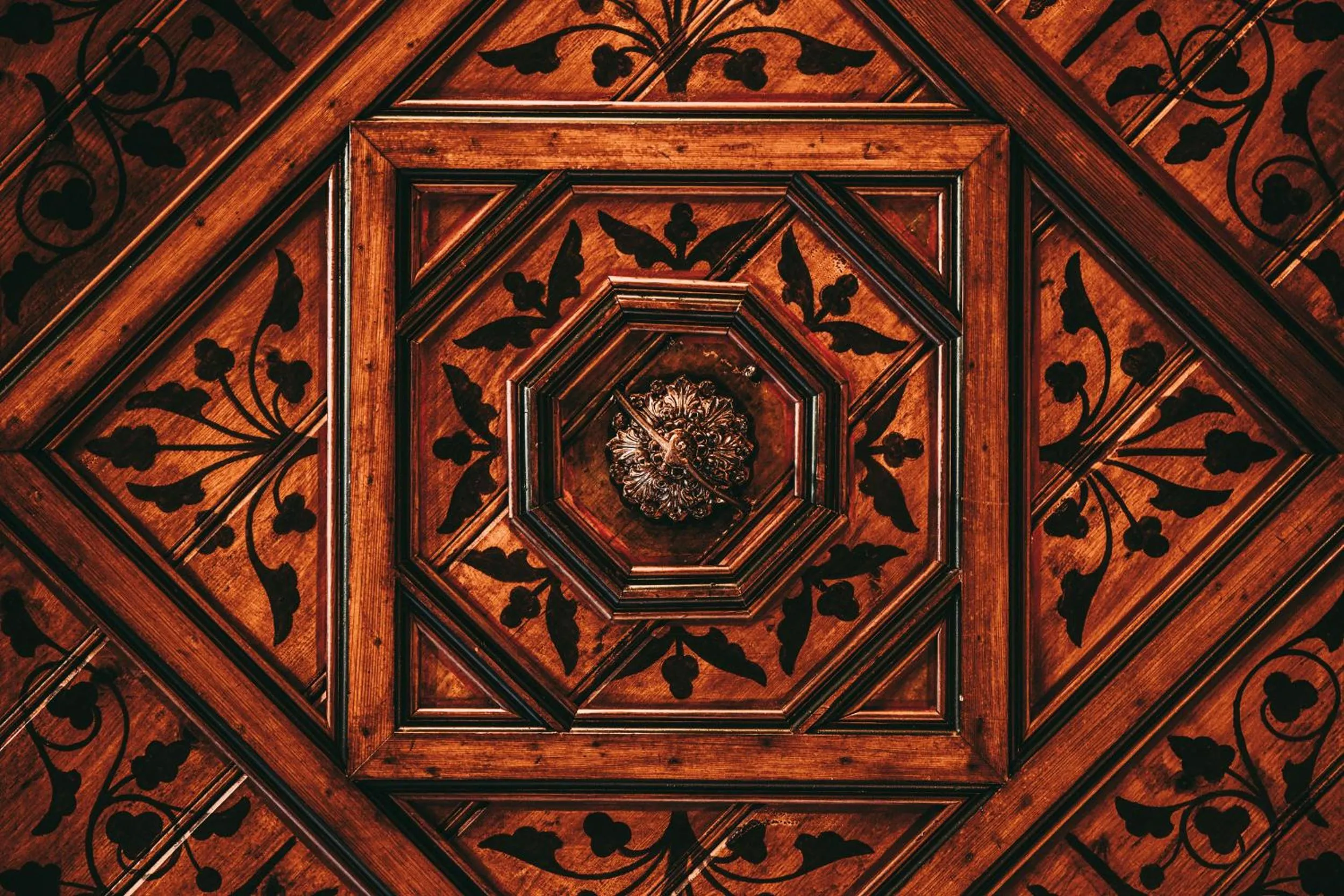 Decorative detail in Romantik Hotel Walhalla