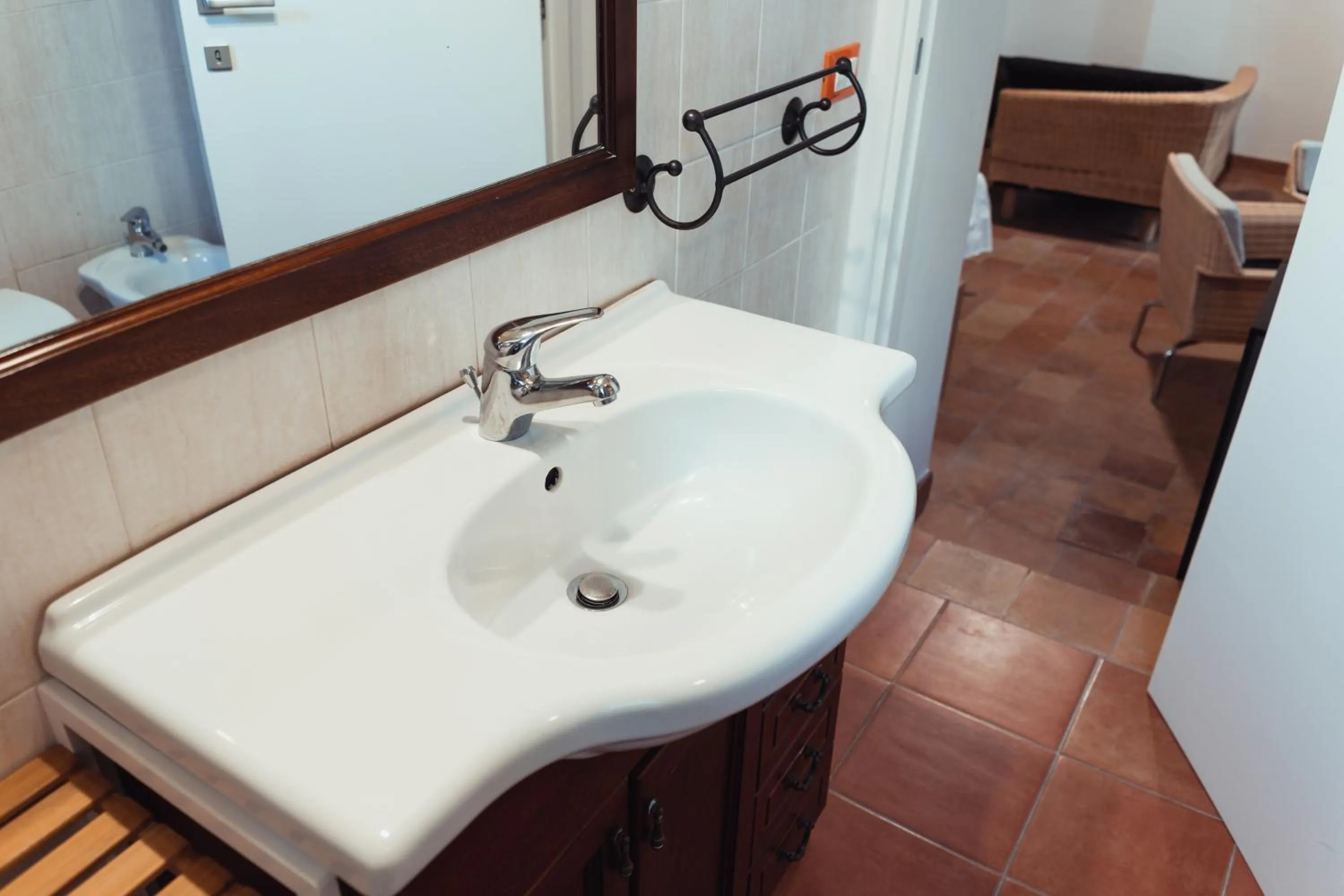 Bathroom in Gradelle San Nicola