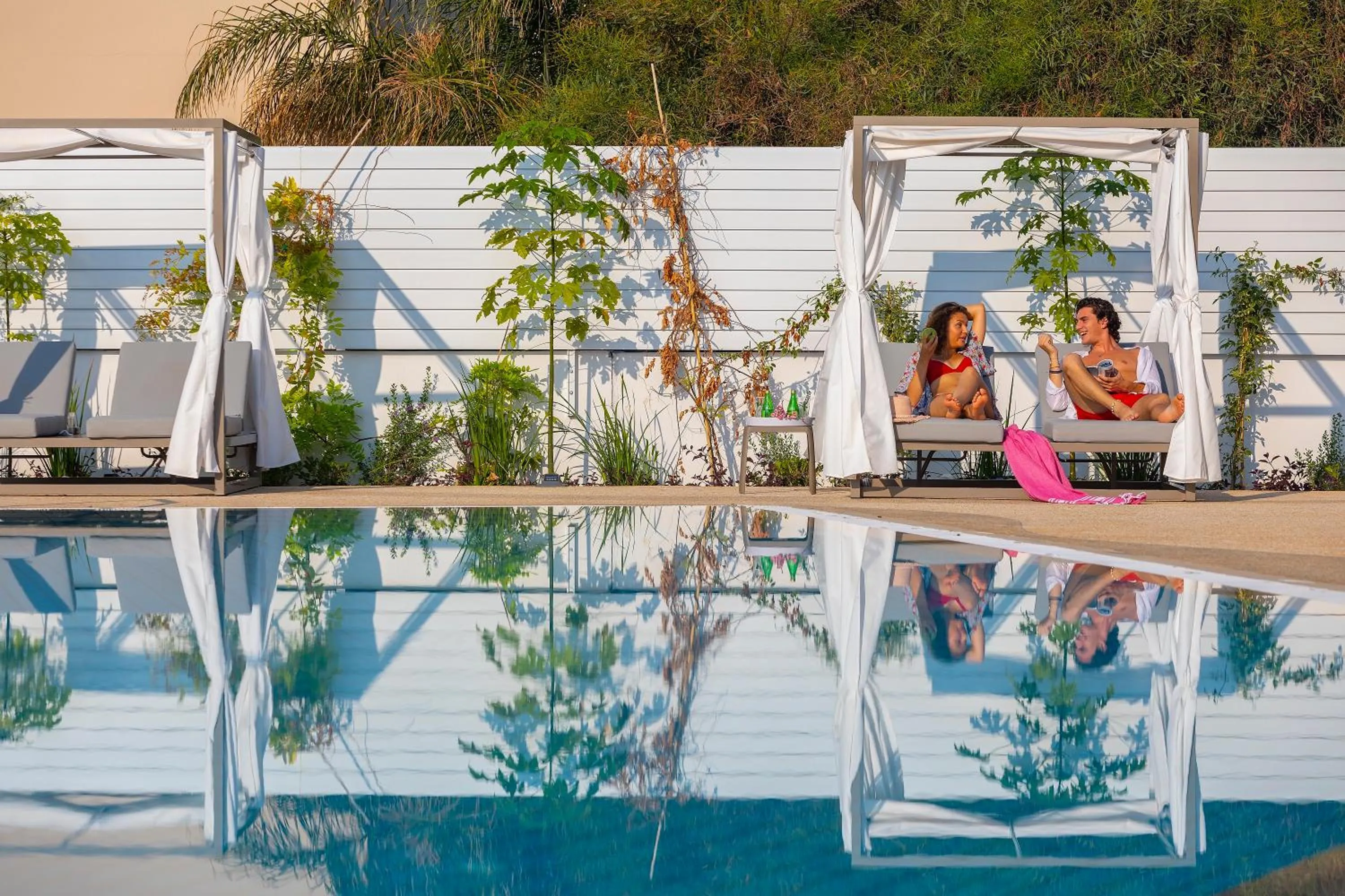 Swimming pool in Leonardo Crystal Cove Hotel & Spa – Adults only