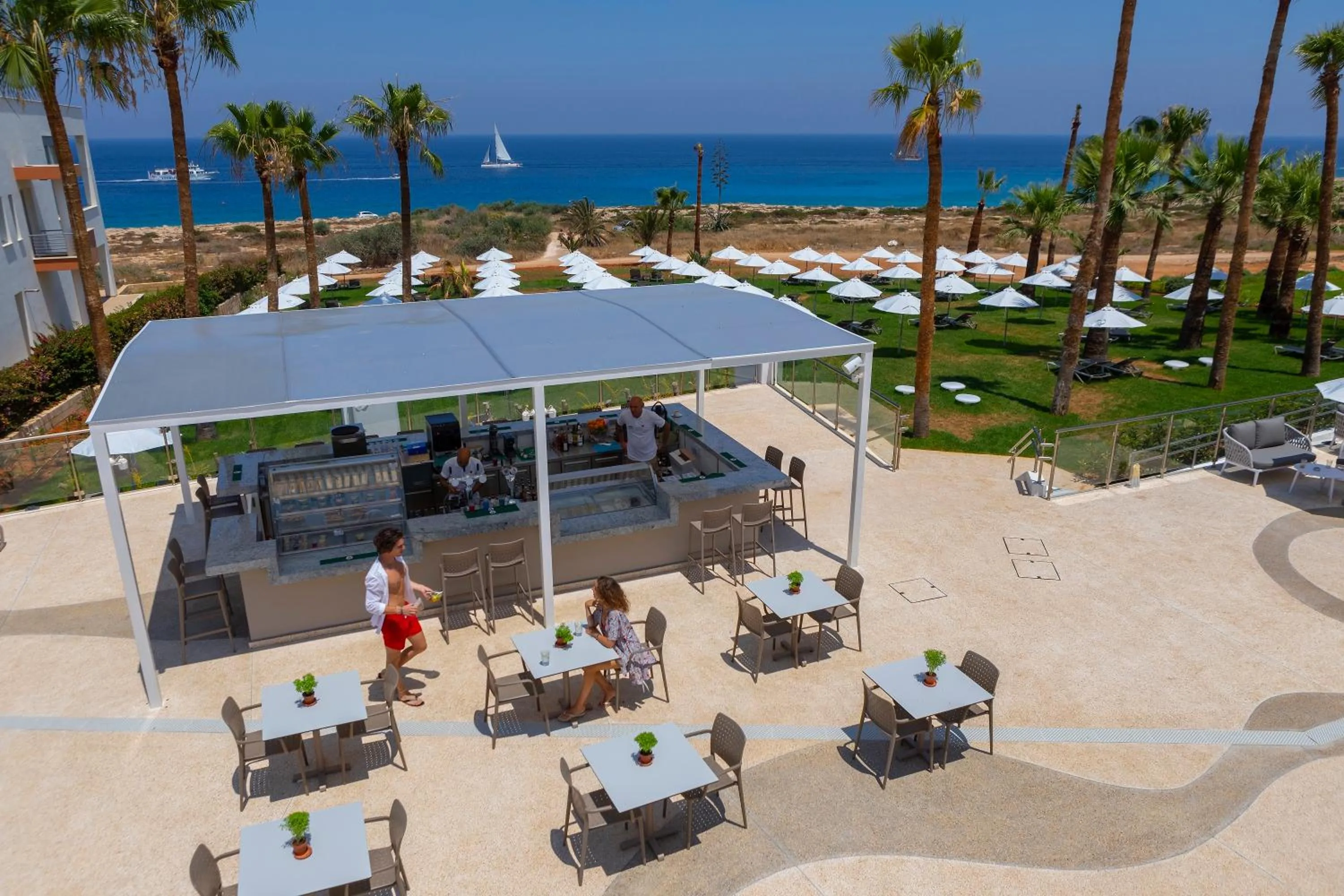 Bird's eye view in Leonardo Crystal Cove Hotel & Spa – Adults only