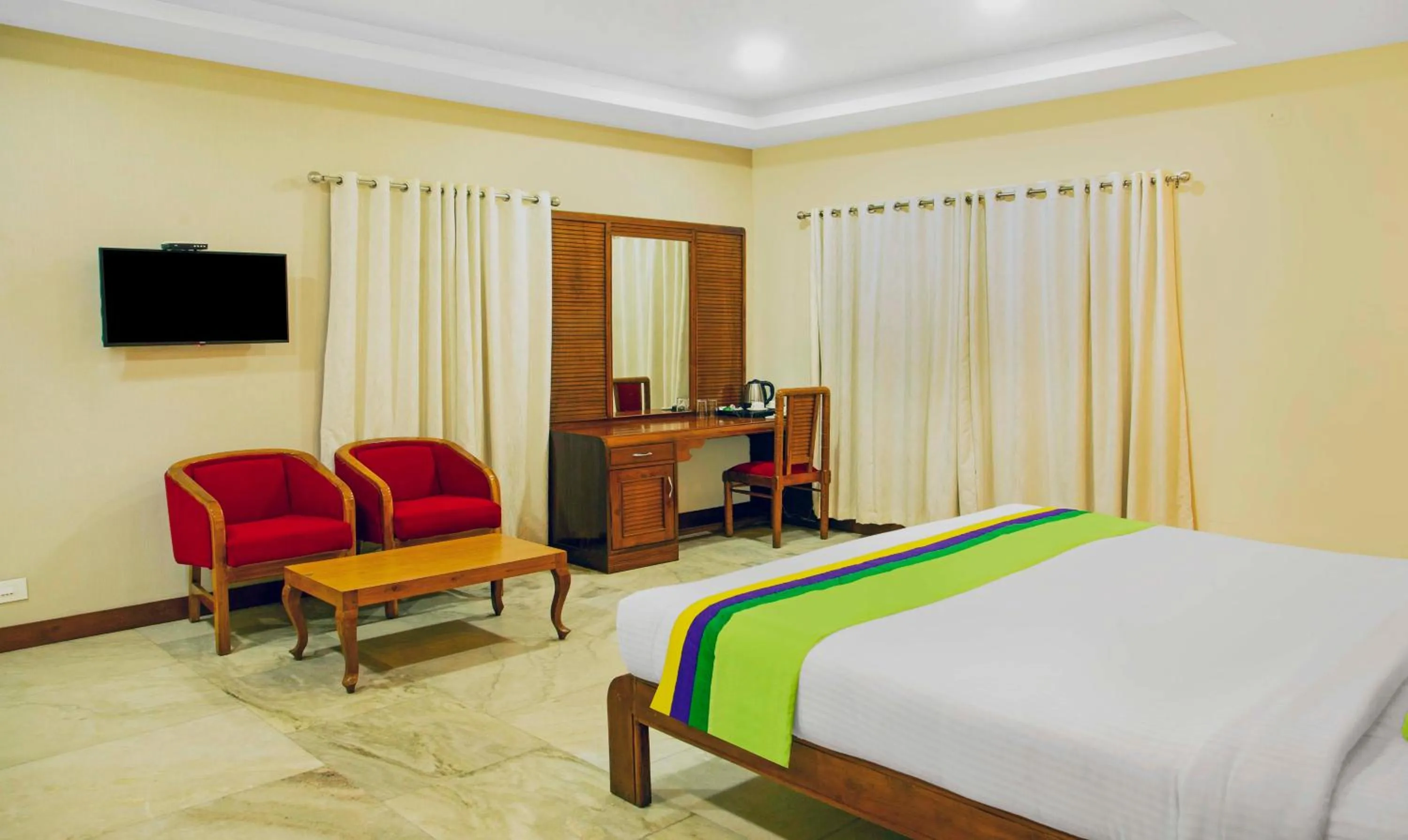 Bedroom, Bed in Treebo Kumily Gate Thekkady