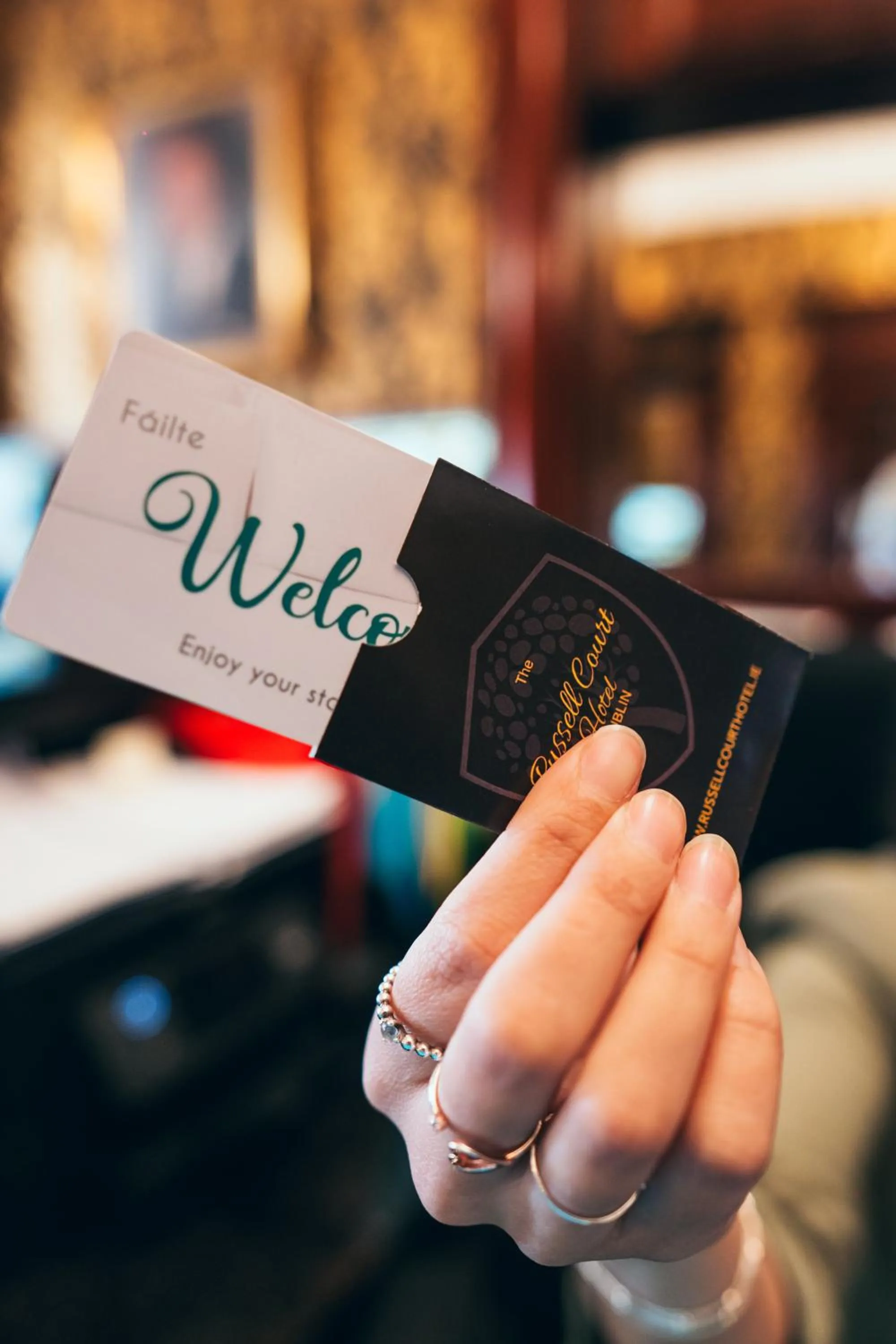 Logo/Certificate/Sign in Russell Court Hotel