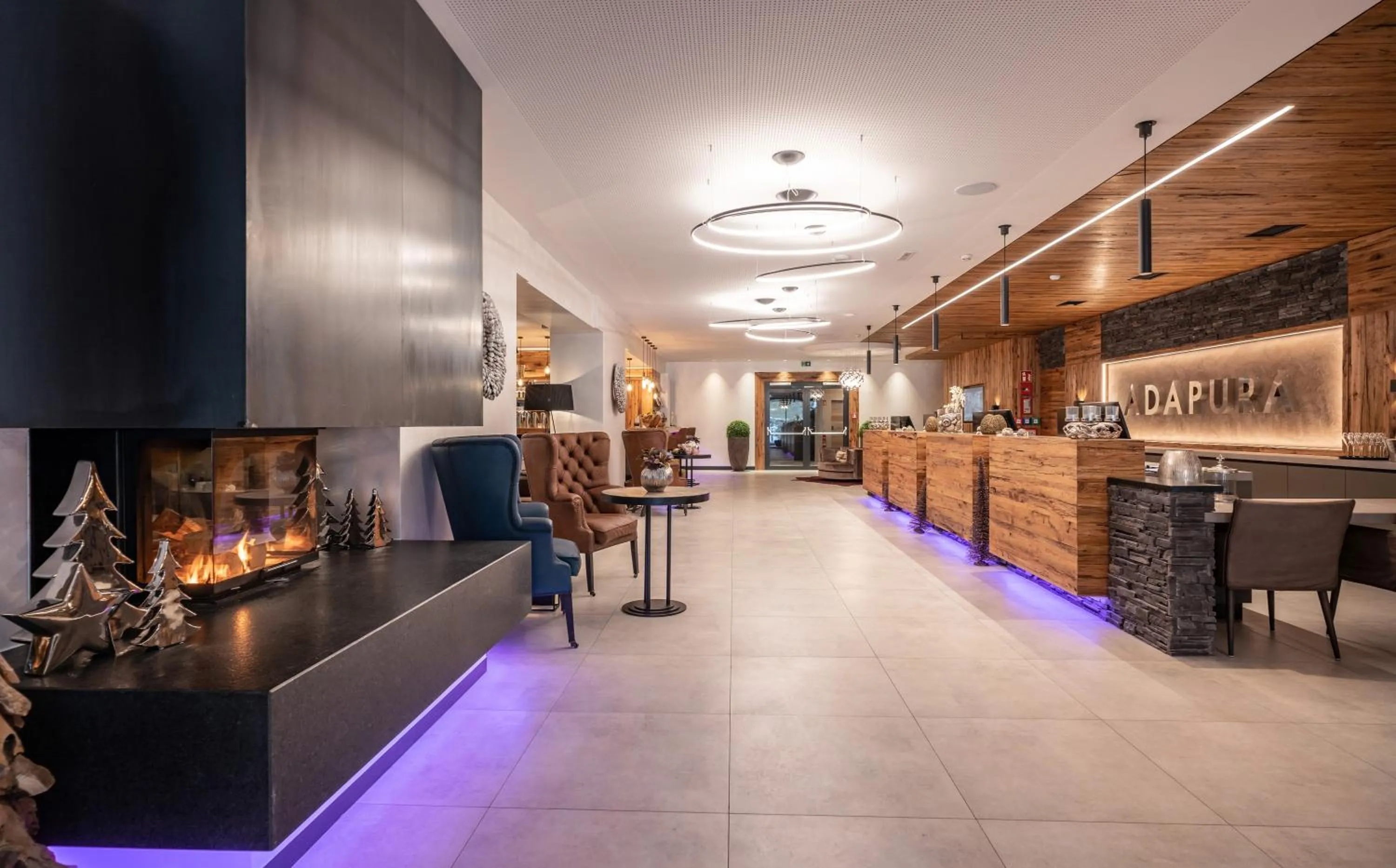 Lobby or reception in Hotel Adapura Wagrain