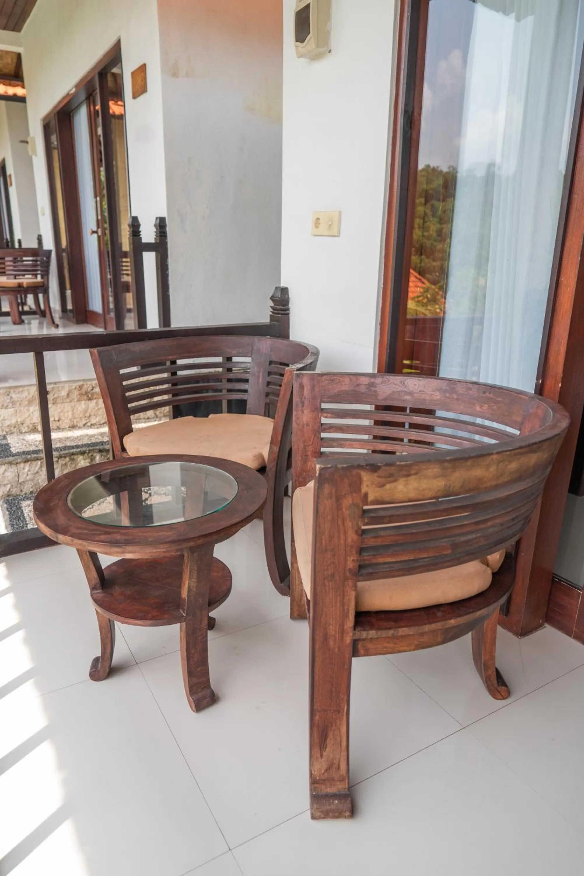 Balcony/Terrace in Abasan Hill Hotel and Spa