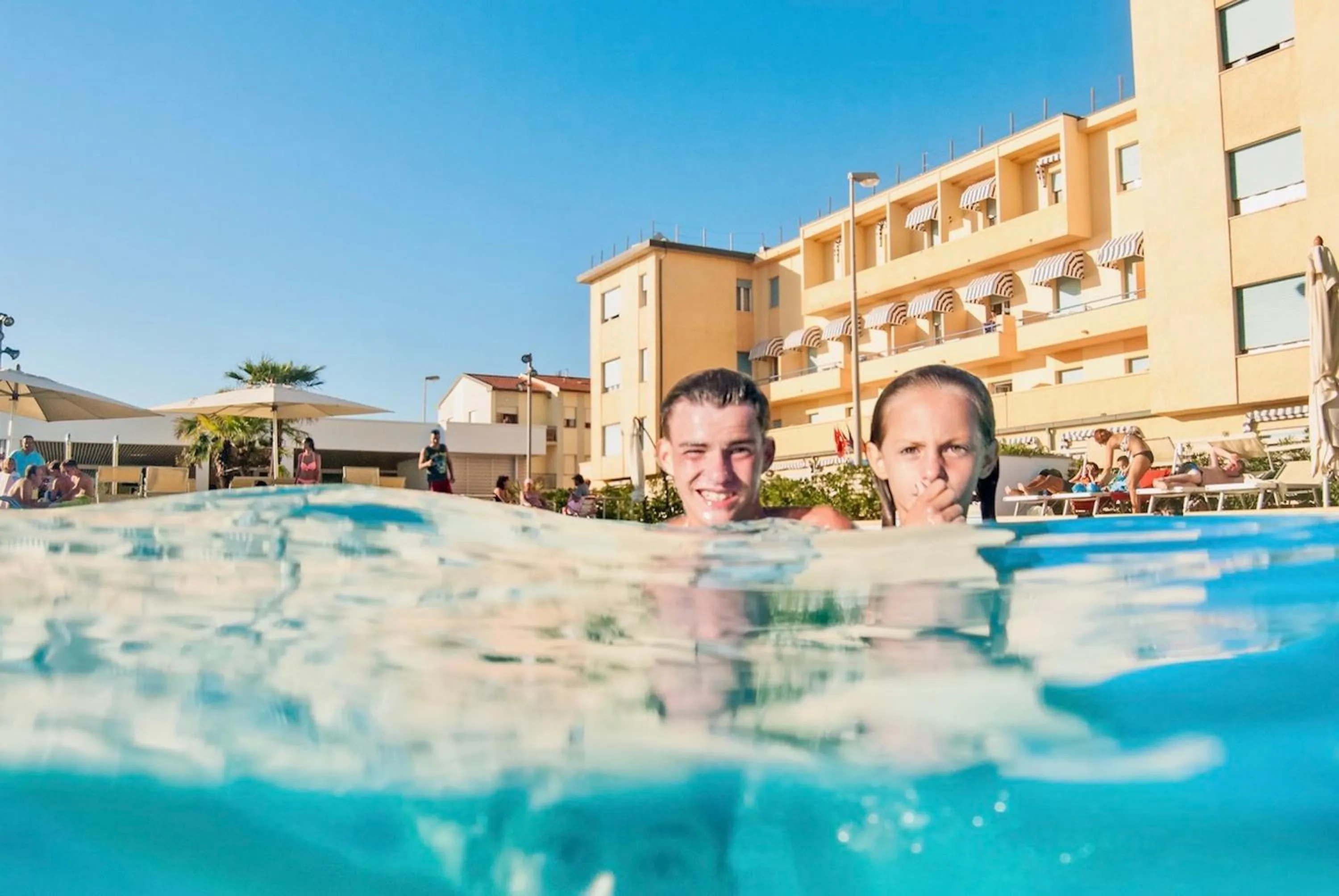 Swimming pool in Hotel Stella Marina
