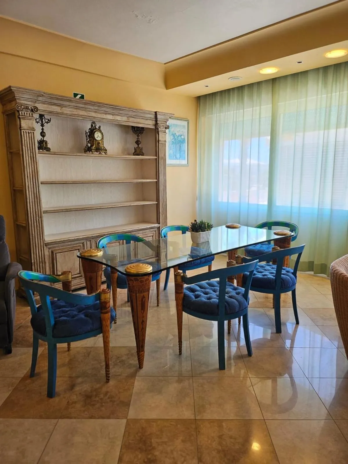 Communal lounge/ TV room in Hotel Stella Marina