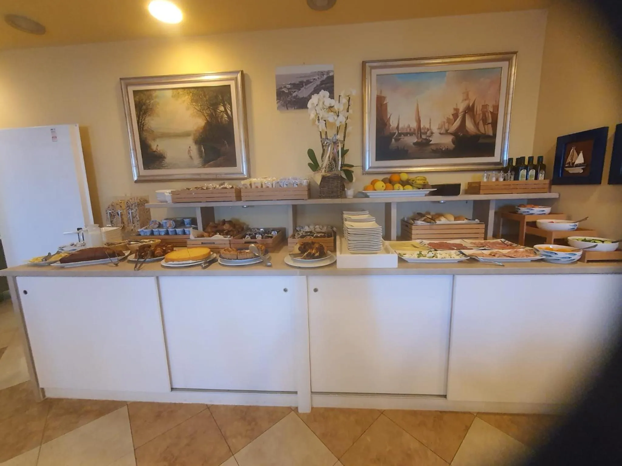 Continental breakfast in Hotel Stella Marina