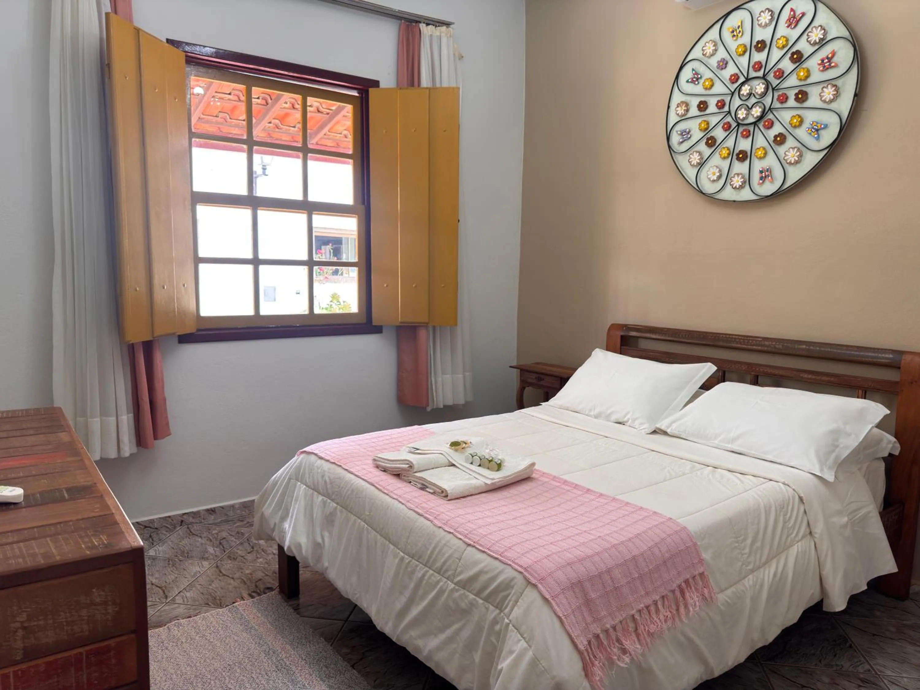 Bed in Pousada Neuza Barbosa