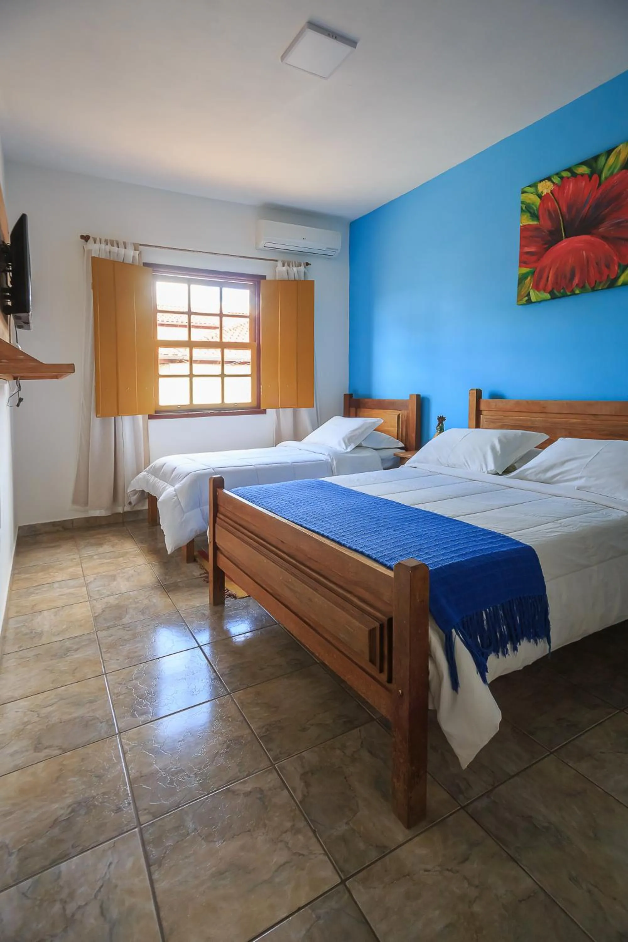 Bed in Pousada Neuza Barbosa