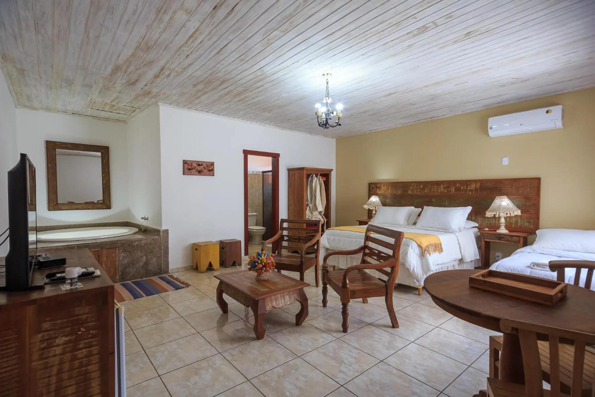 Bed in Pousada Neuza Barbosa