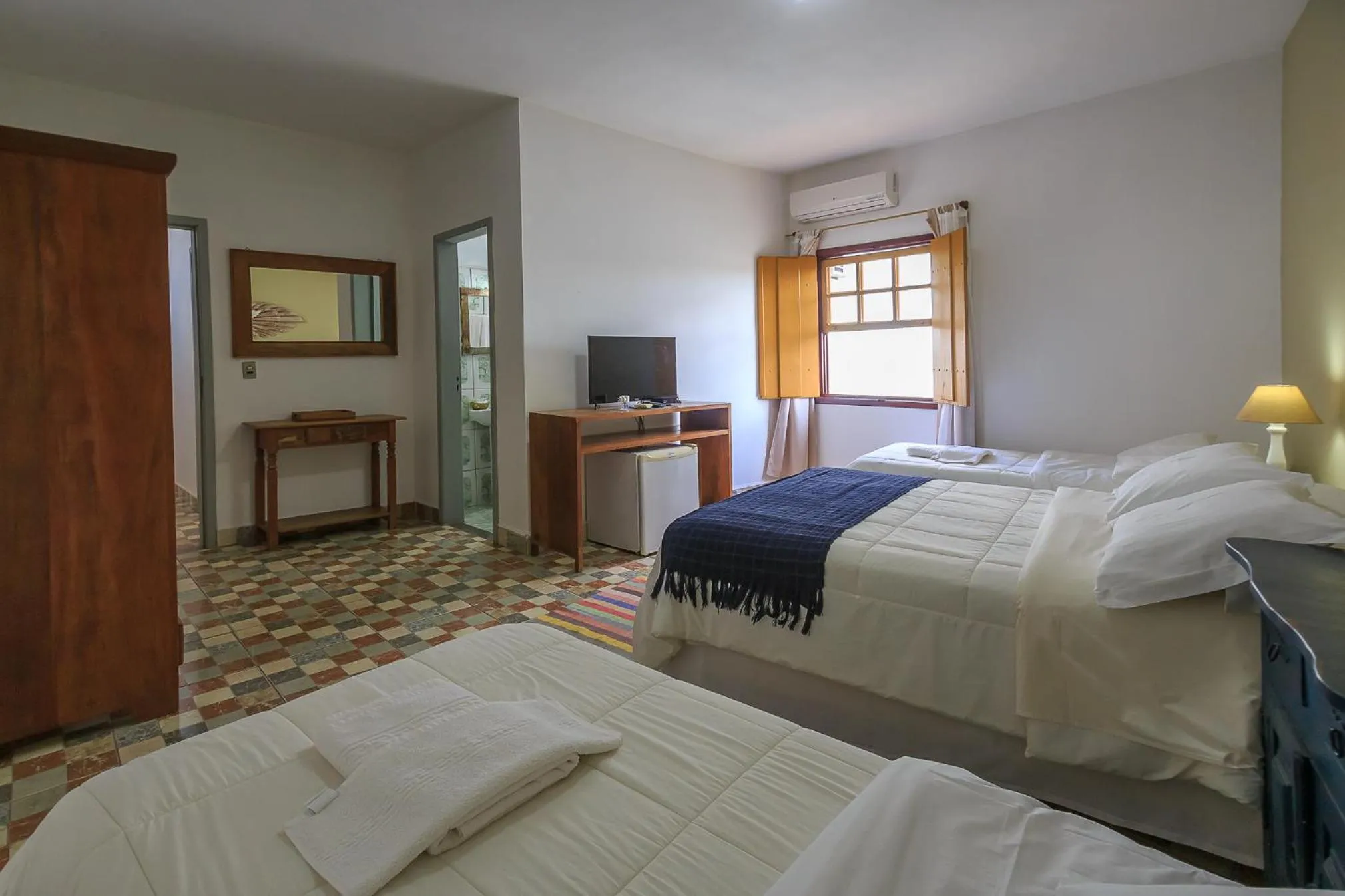 Bed in Pousada Neuza Barbosa