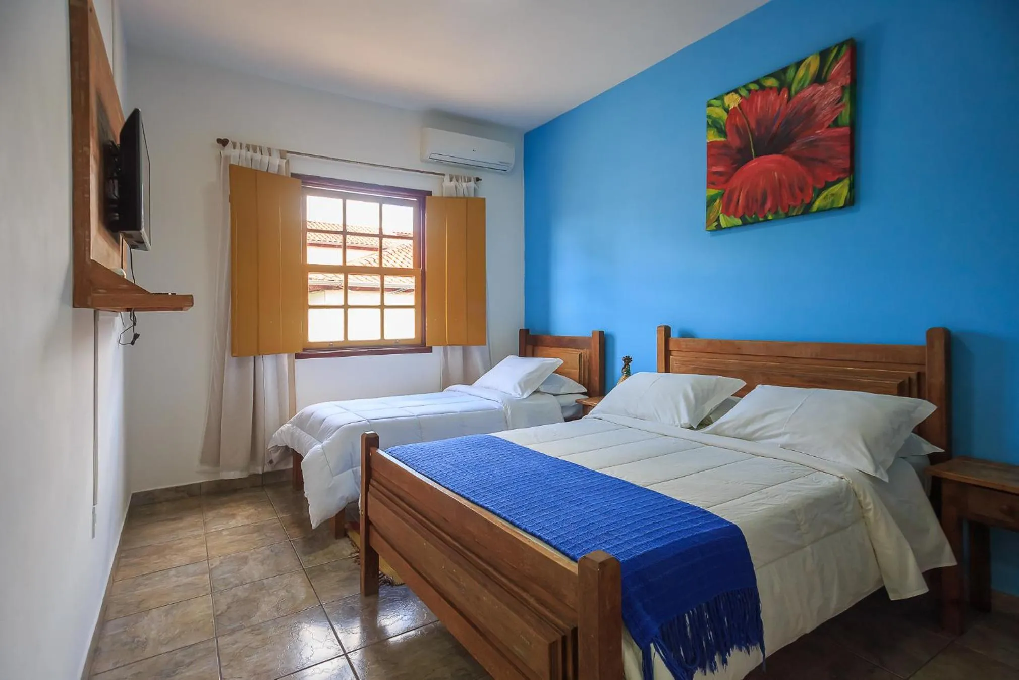 Bed in Pousada Neuza Barbosa