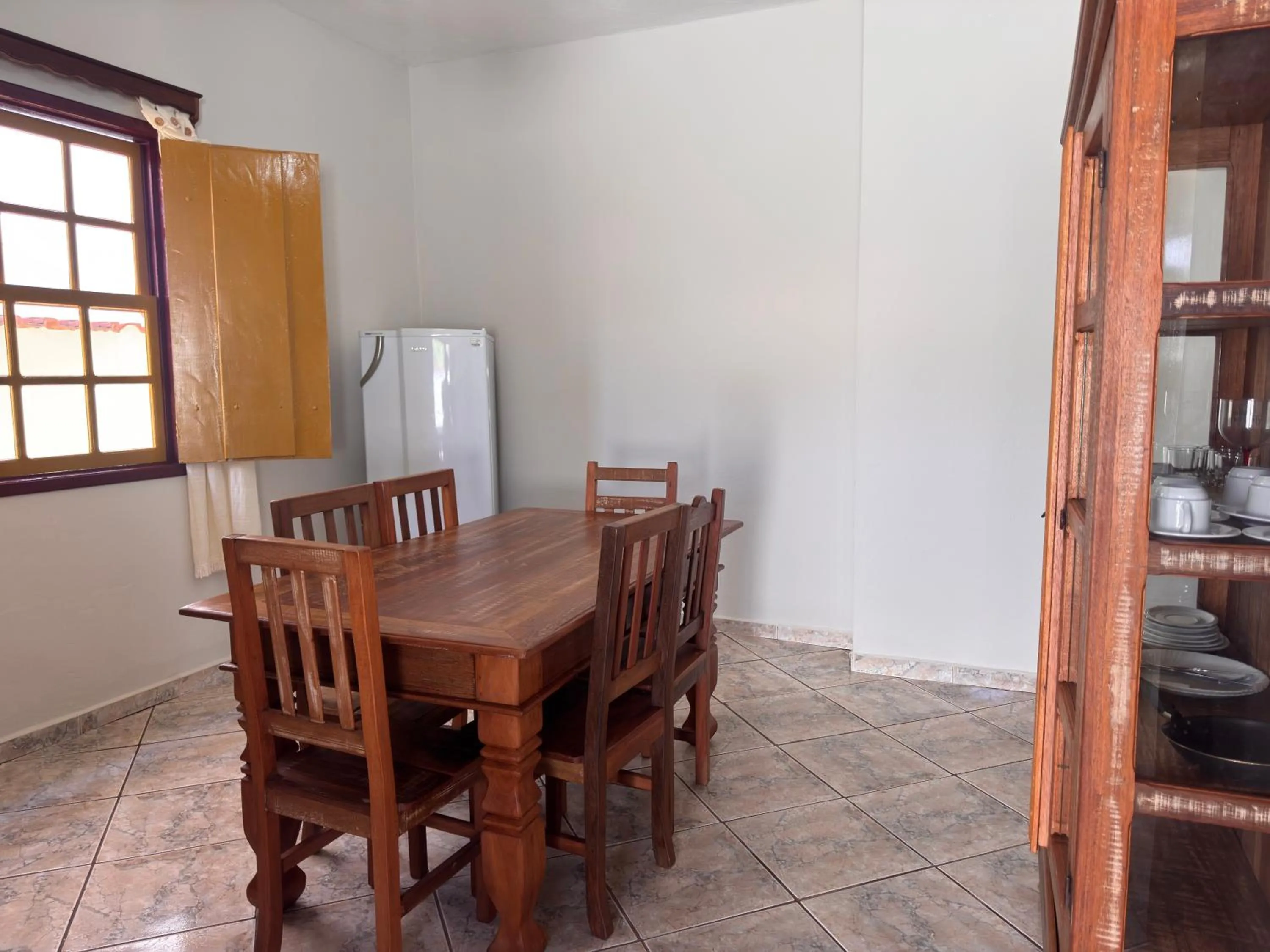 Kitchen or kitchenette in Pousada Neuza Barbosa