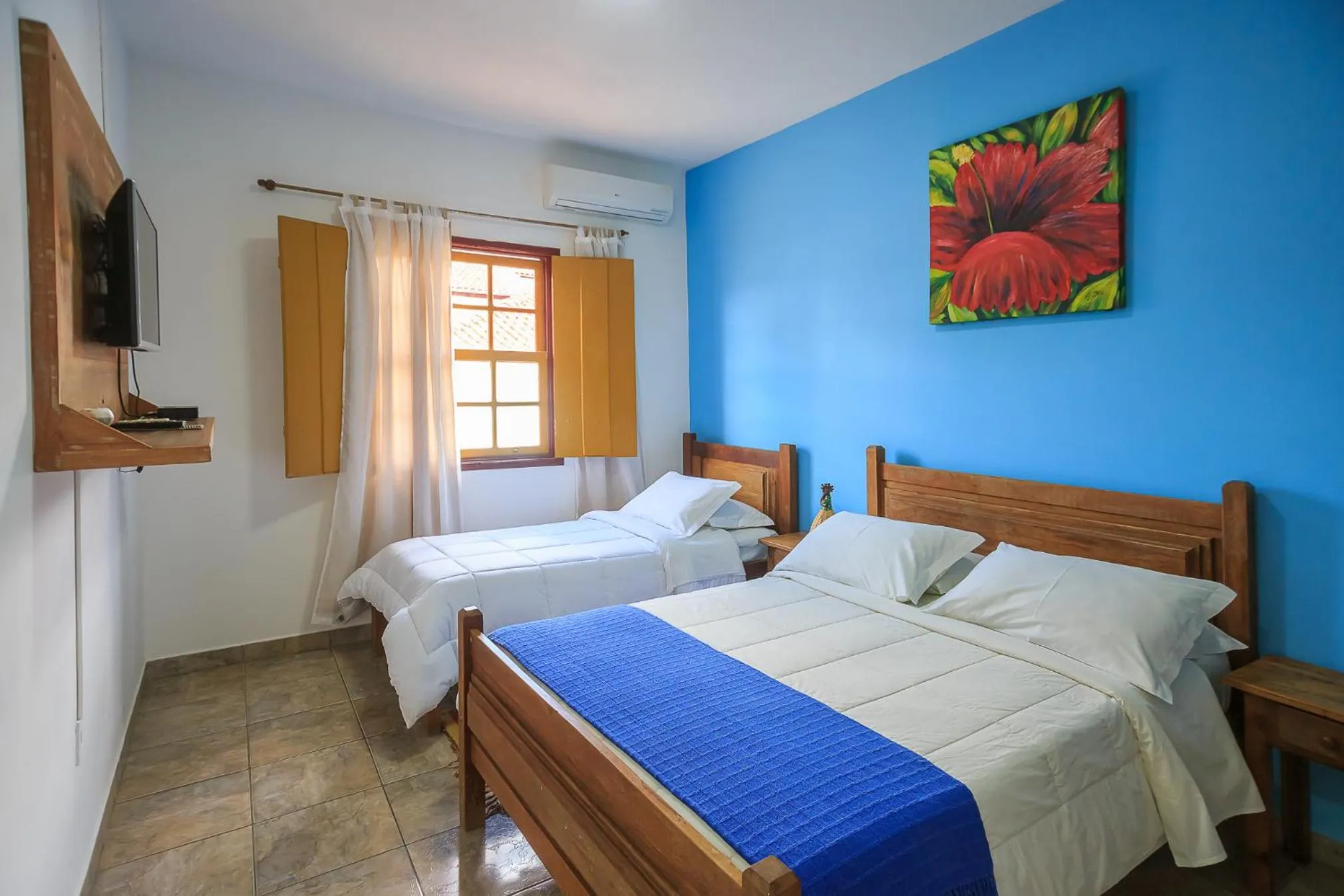 Bed in Pousada Neuza Barbosa