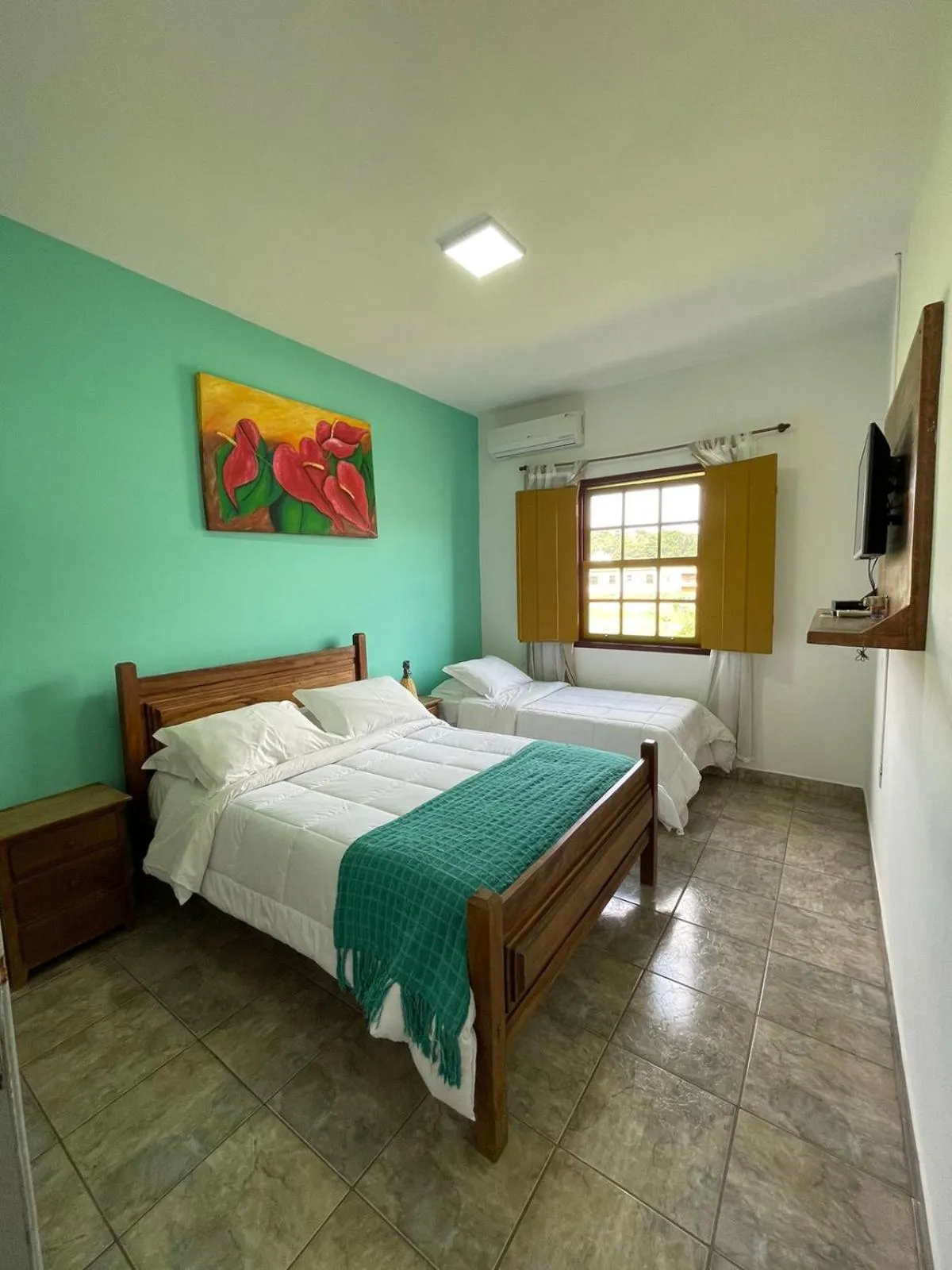 Bed in Pousada Neuza Barbosa