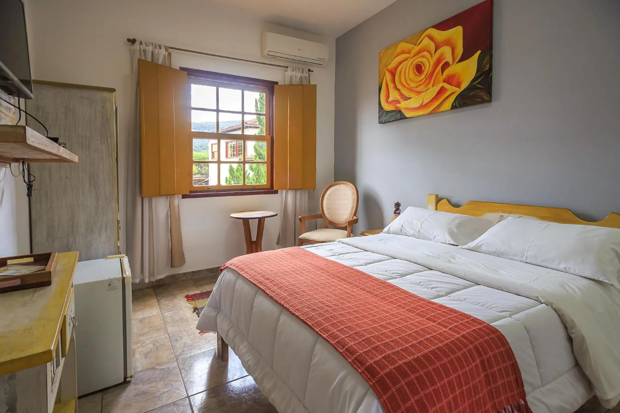 Bed in Pousada Neuza Barbosa