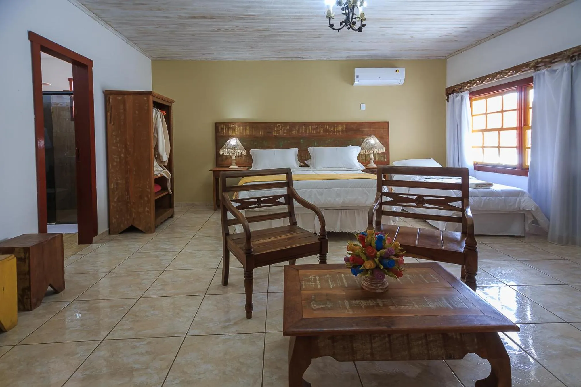 Bed in Pousada Neuza Barbosa