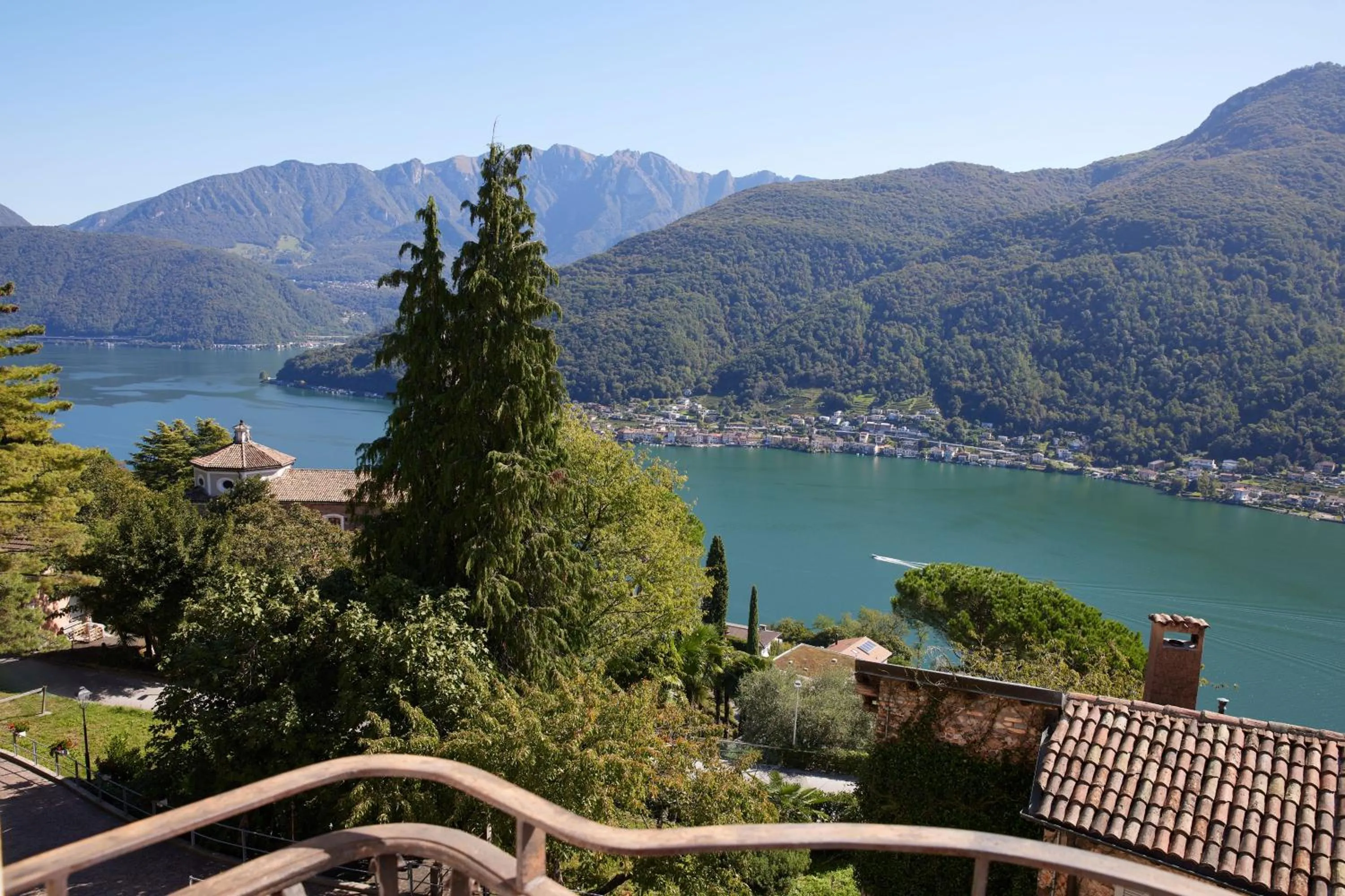 Landmark view in Relais Castello di Morcote