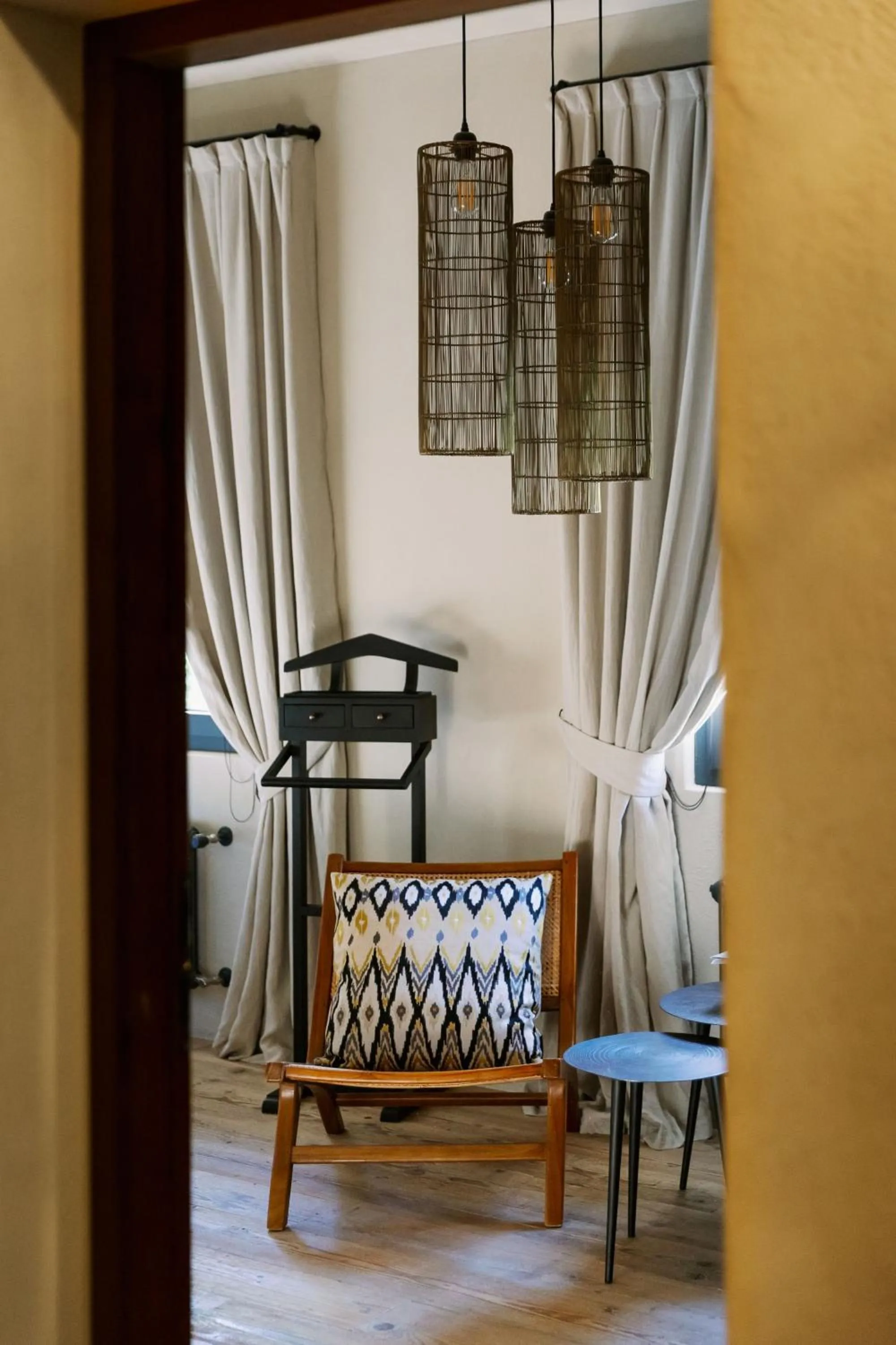 Decorative detail in Relais Castello di Morcote