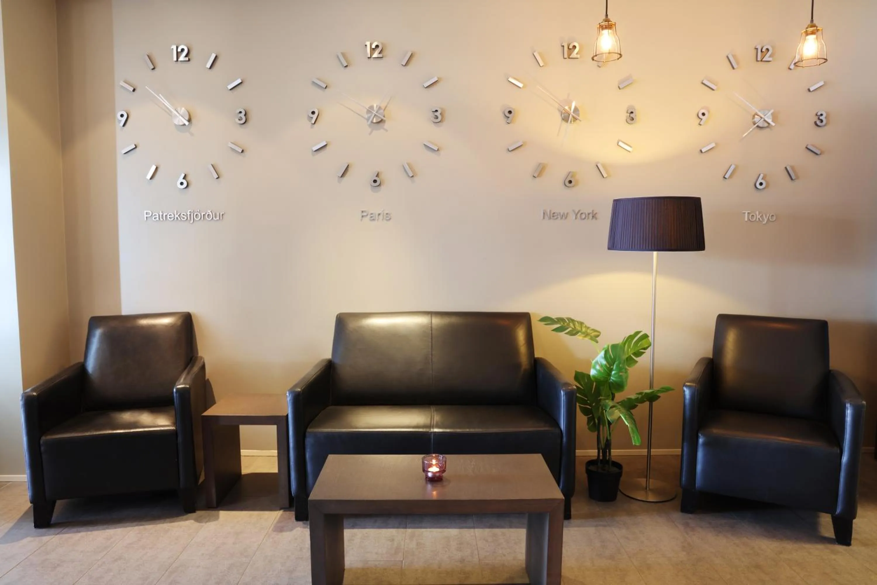 Lobby or reception in Fosshotel Westfjords