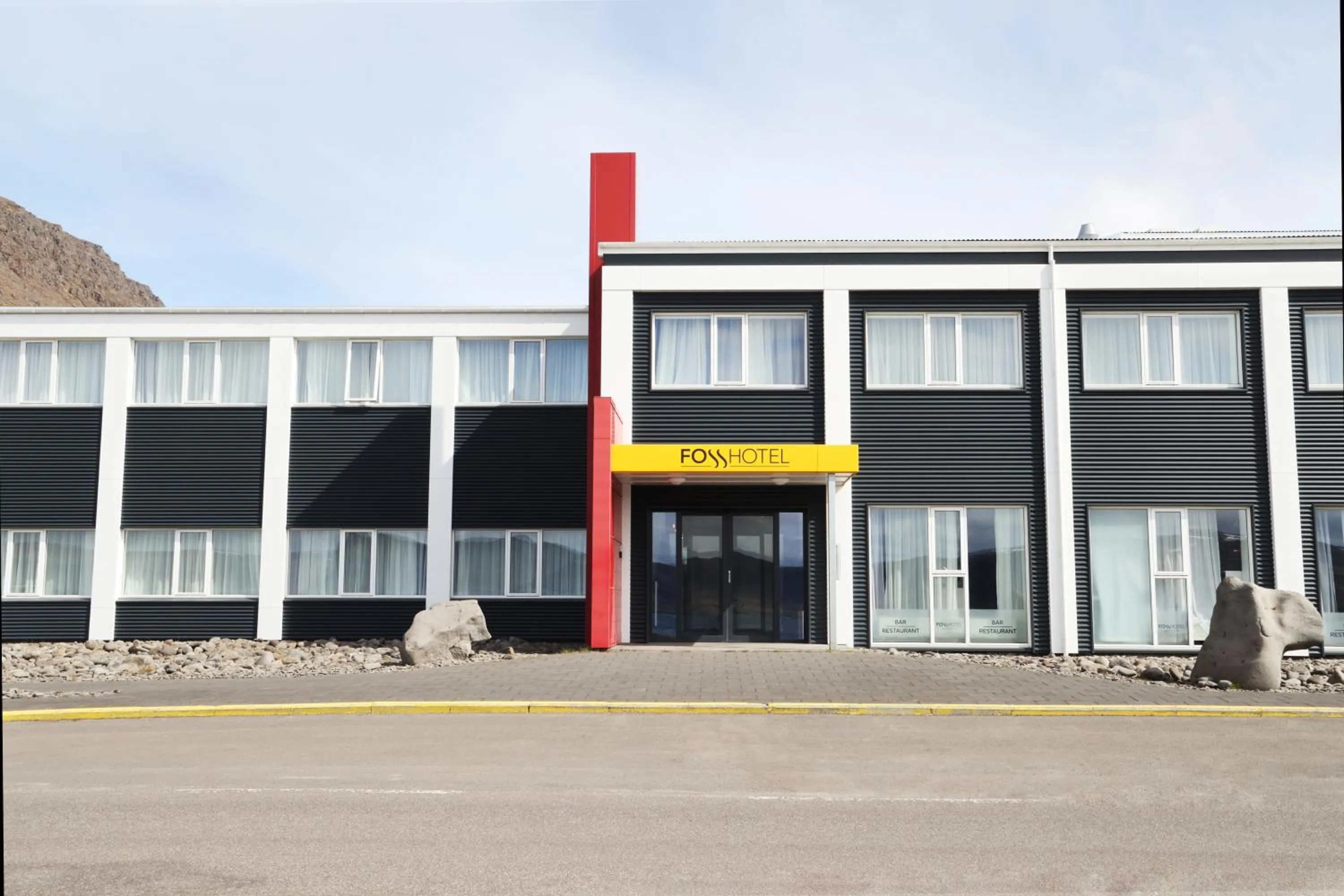 Property building in Fosshotel Westfjords