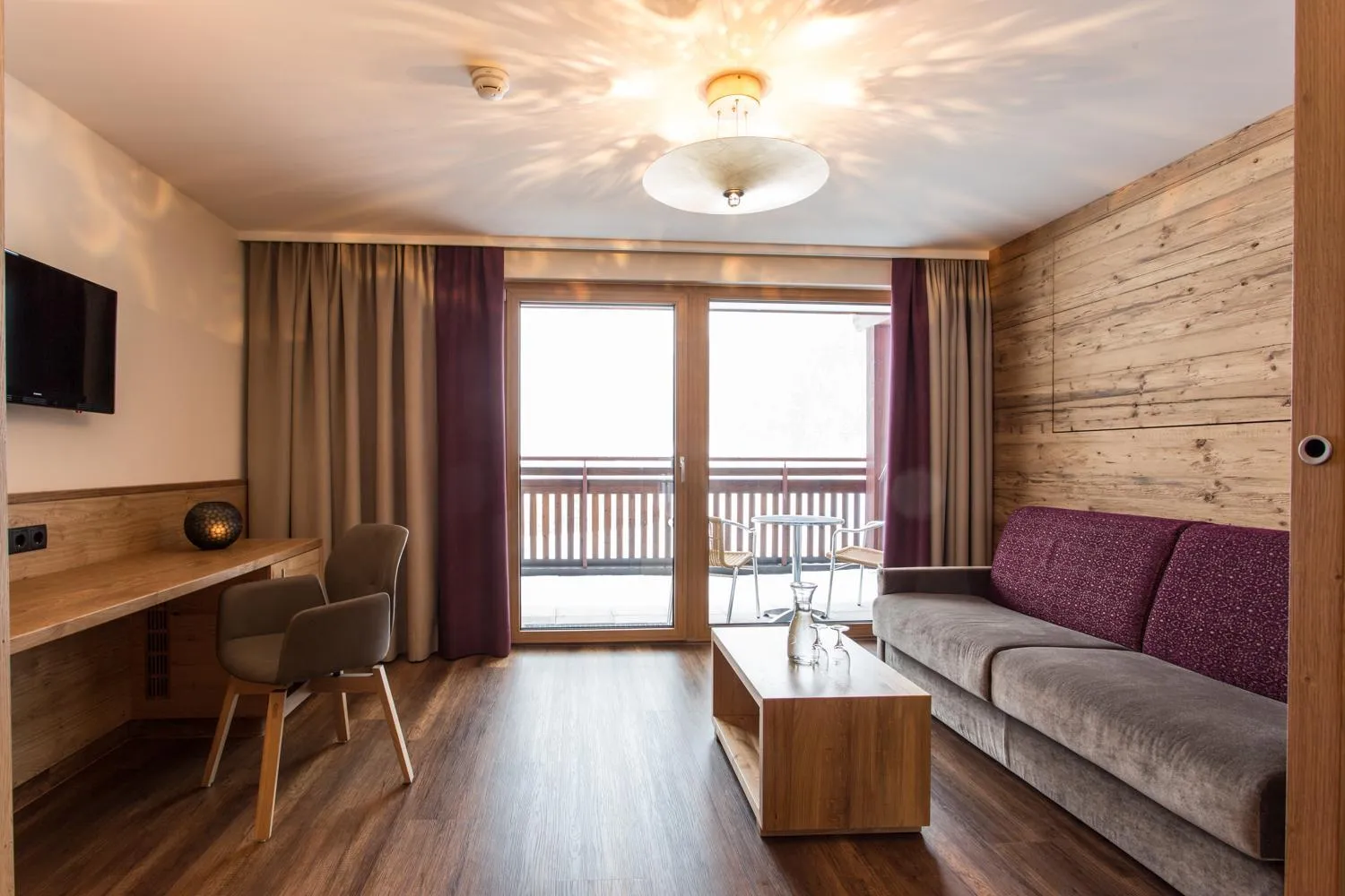 Living room in Hotel Weisseespitze