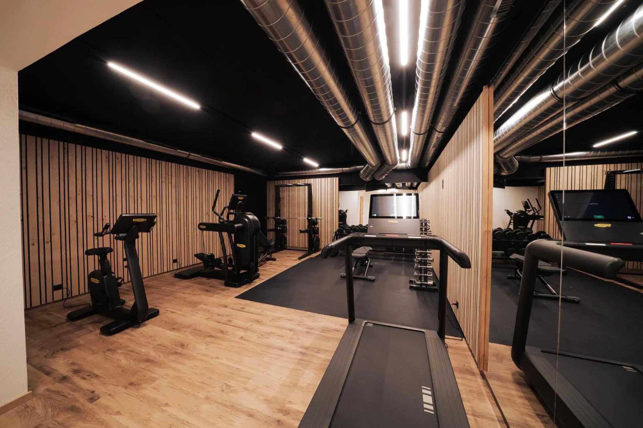 Fitness centre/facilities in Hotel Weisseespitze