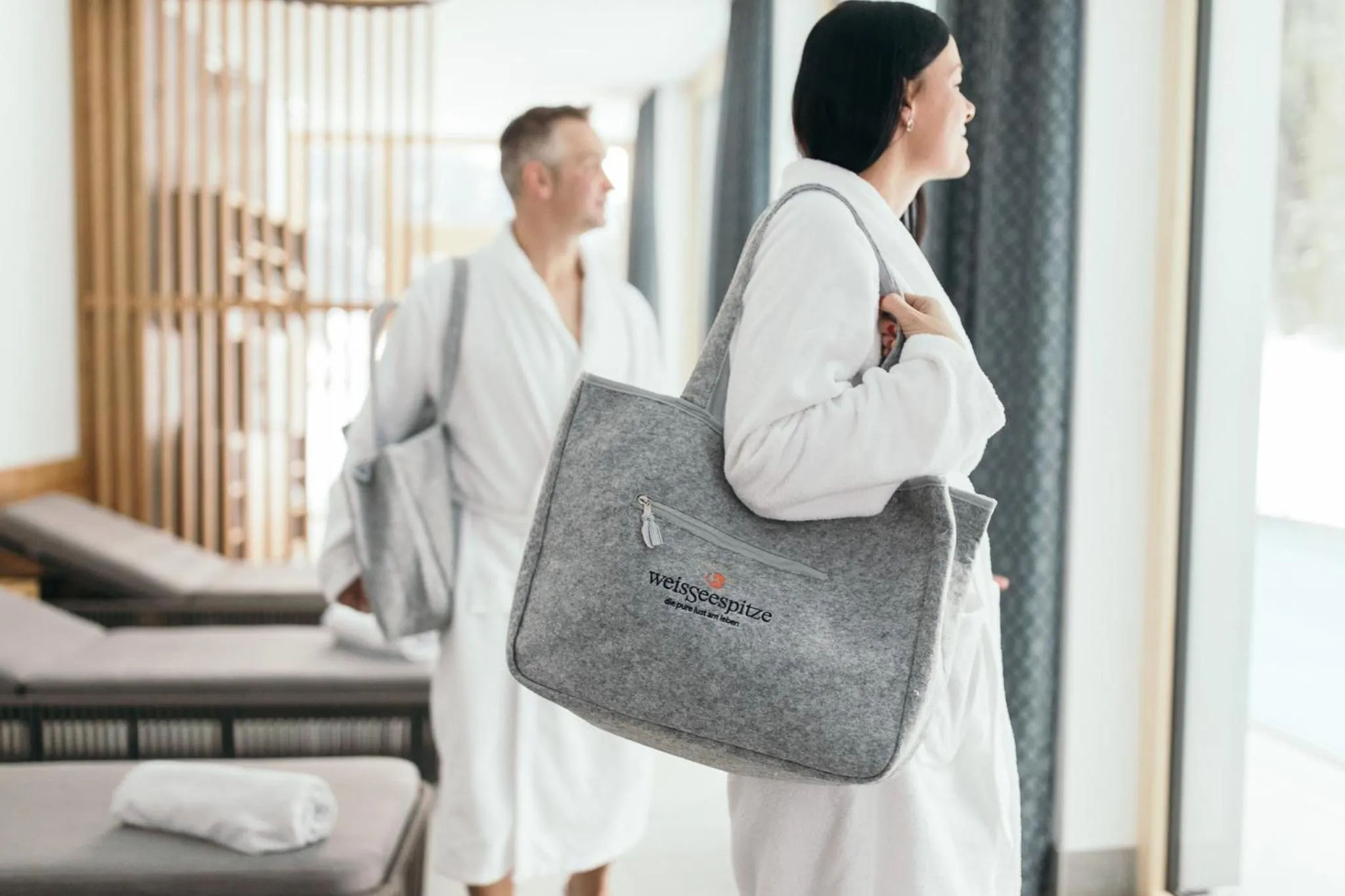 Spa and wellness centre/facilities in Hotel Weisseespitze