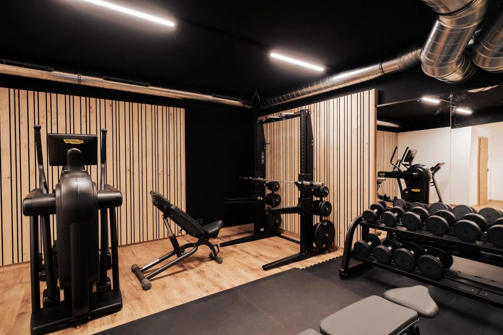 Fitness centre/facilities in Hotel Weisseespitze